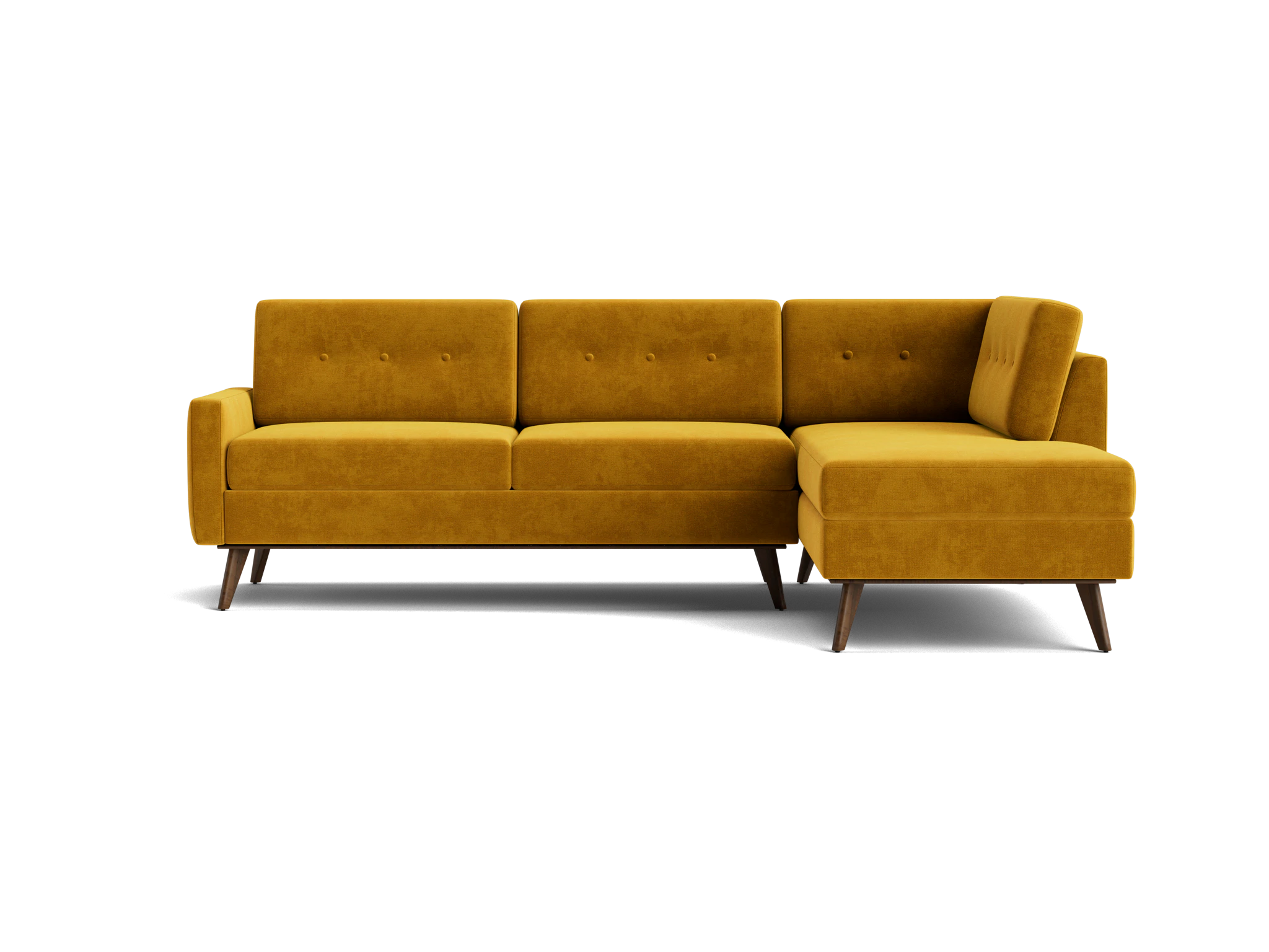 Hopson Apartment Sectional with Bumper