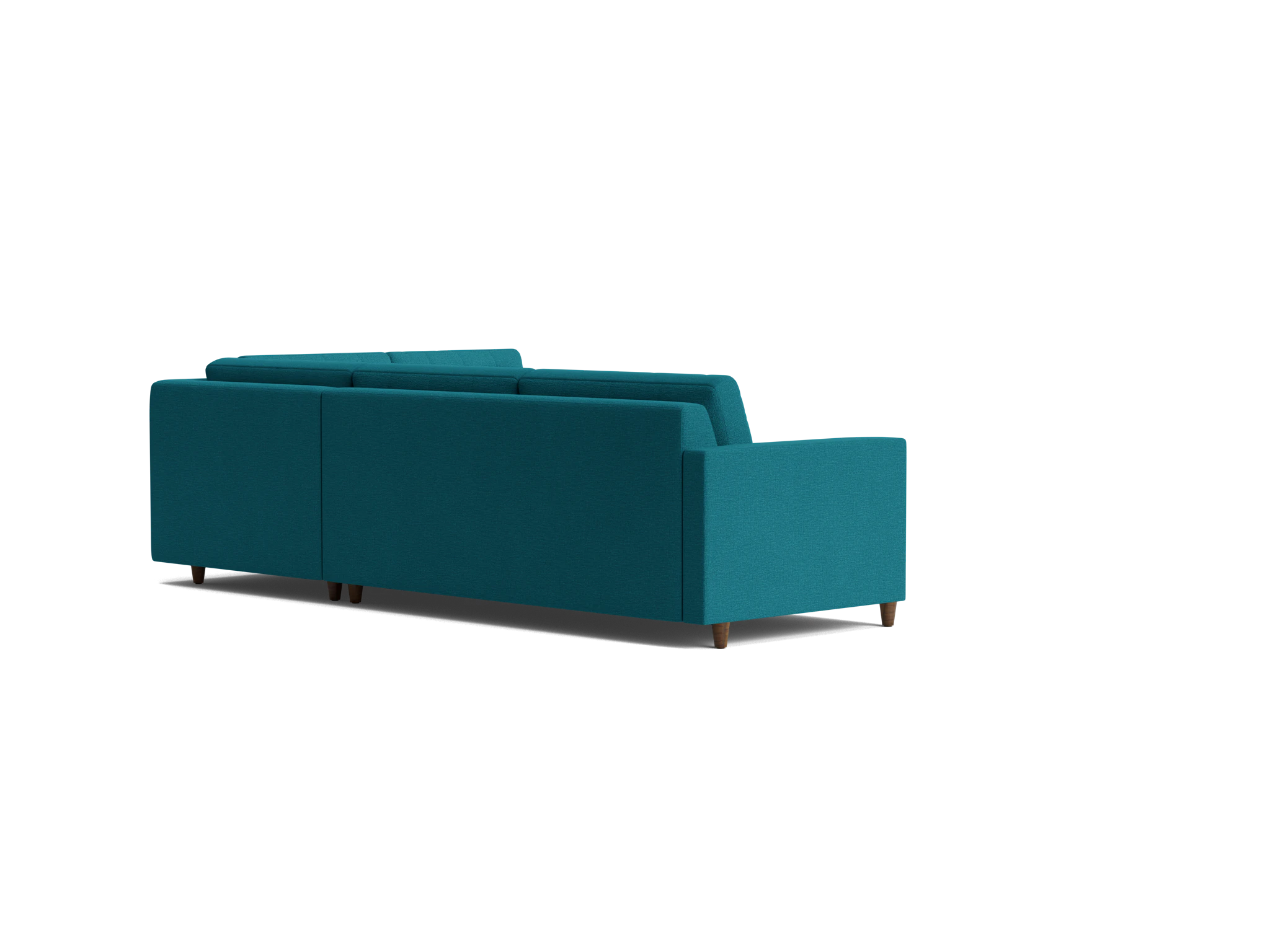 eliot bumper sleeper sectional key largo zenith teal