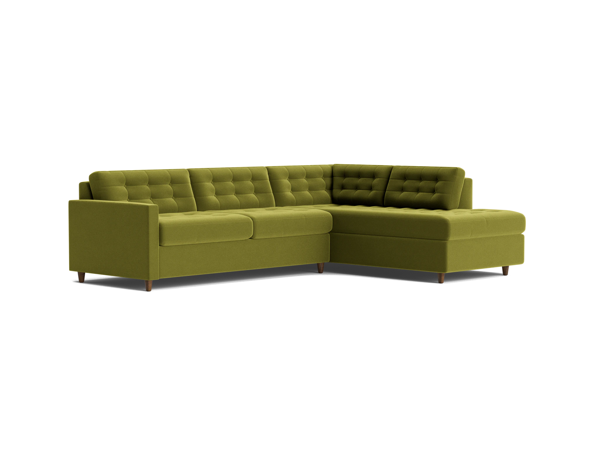 eliot bumper sleeper sectional royale apple