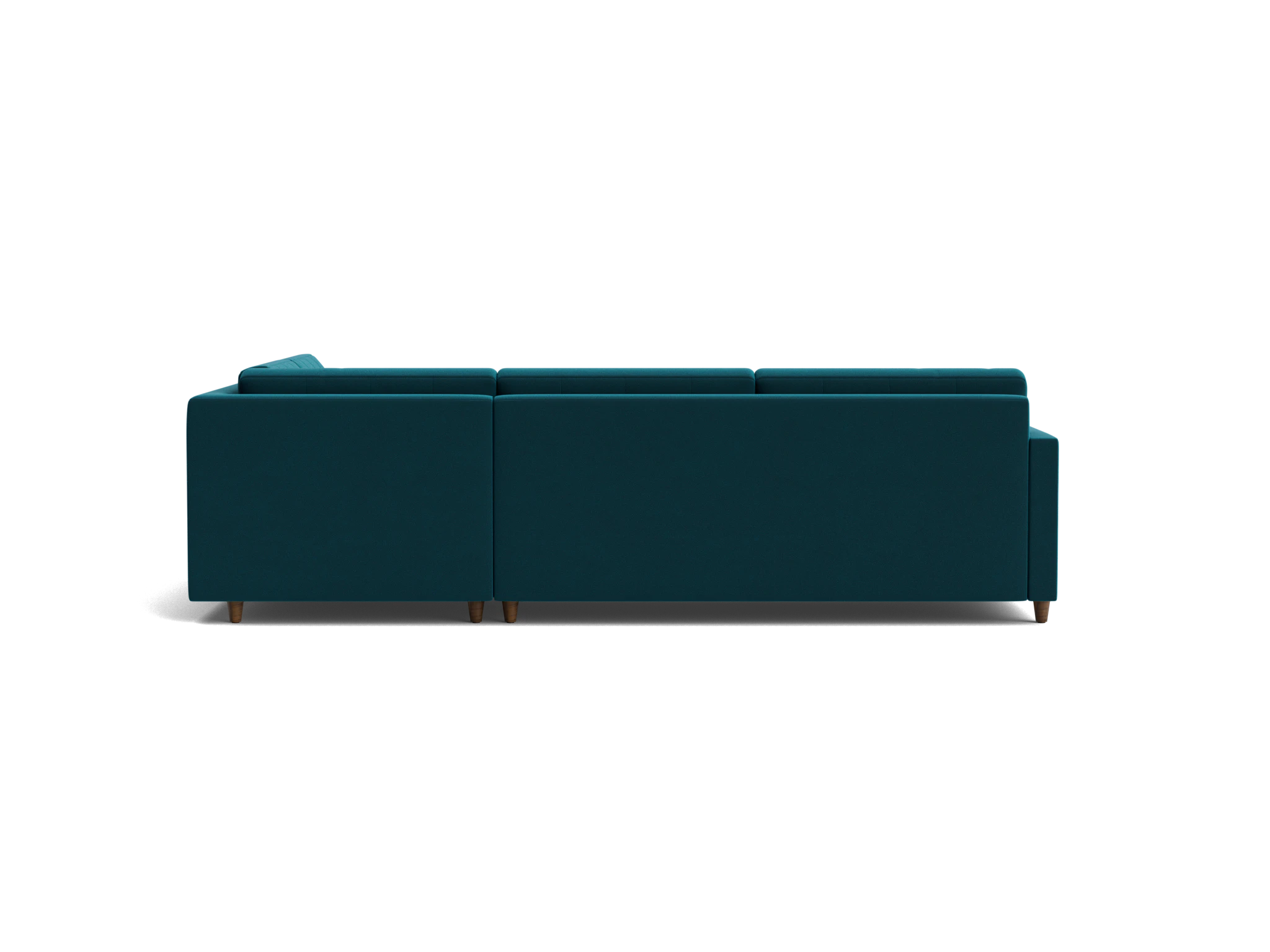 eliot bumper sleeper sectional royale peacock