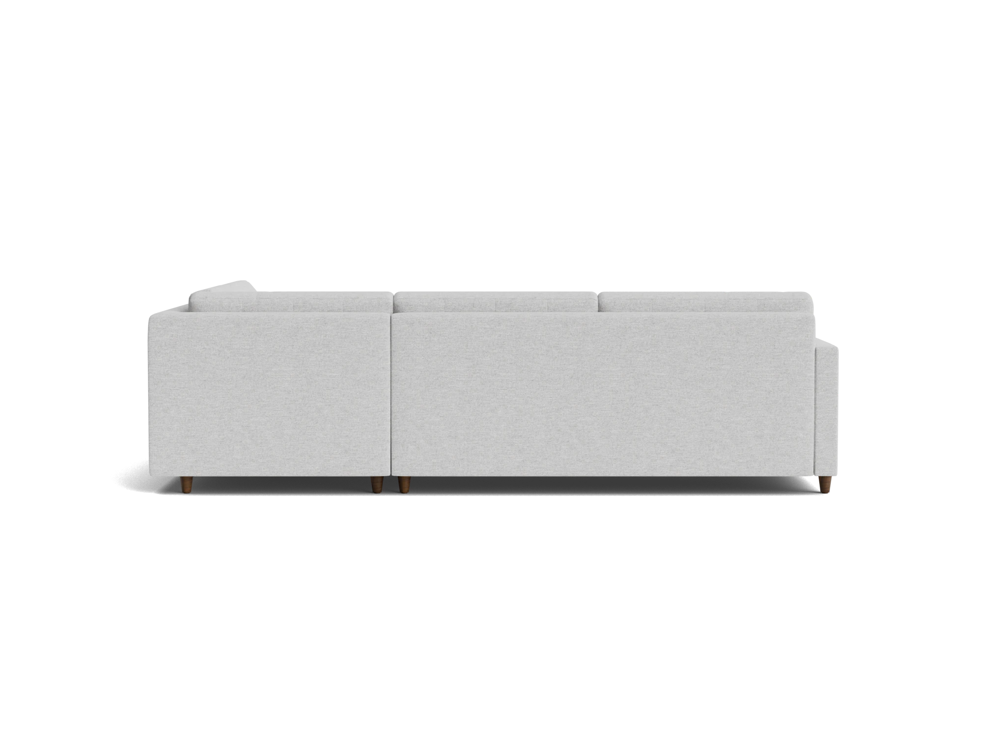 eliot bumper sleeper sectional milo dove