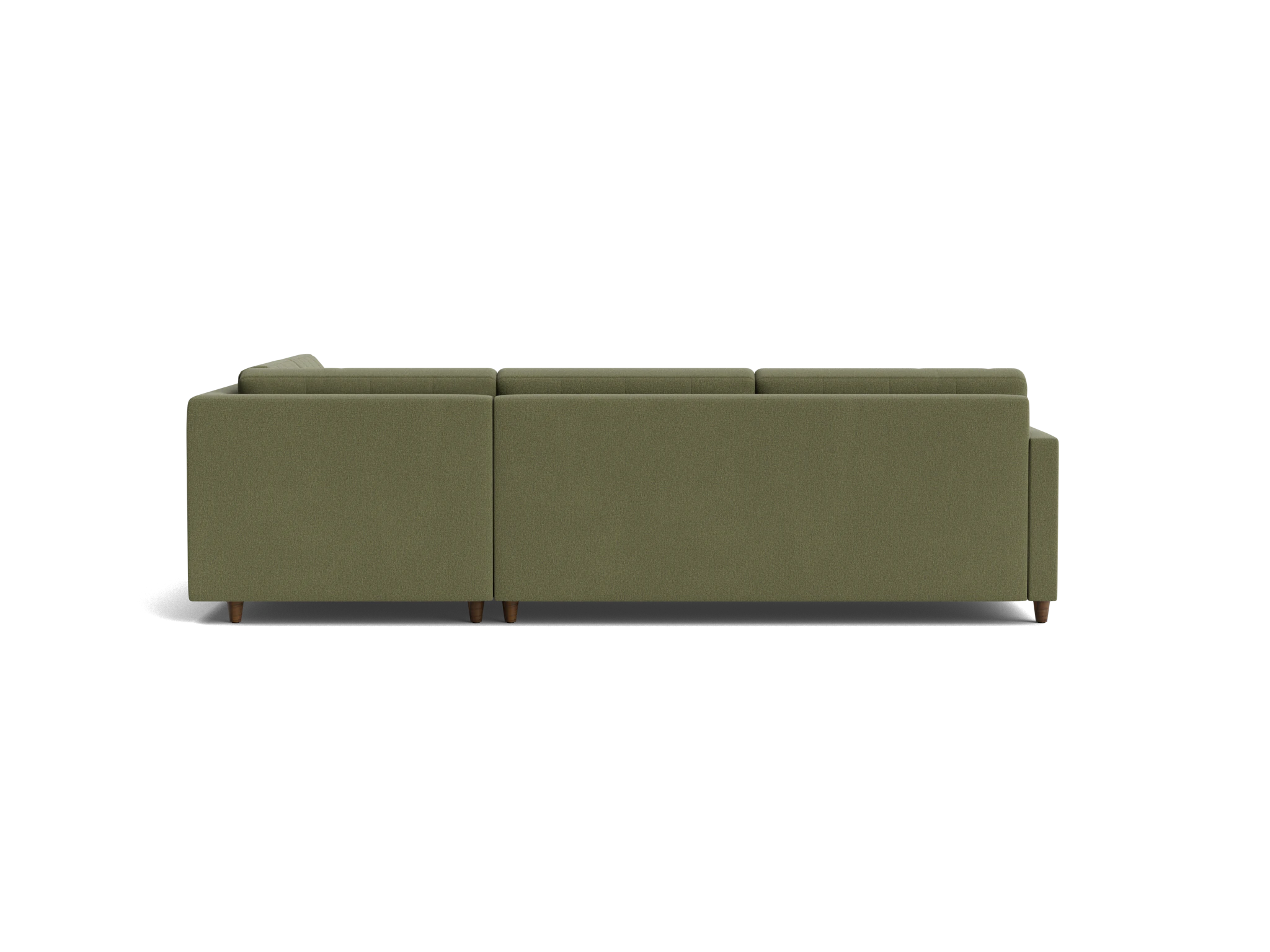 eliot bumper sleeper sectional faithful olive