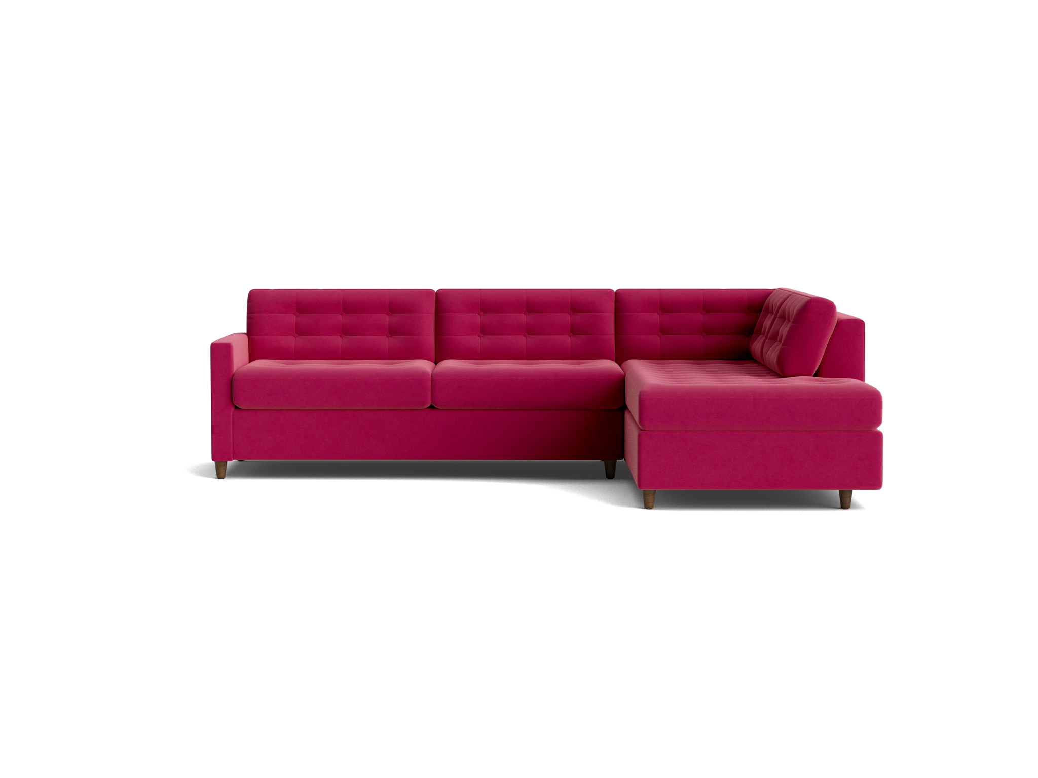 eliot bumper sleeper sectional royale berry