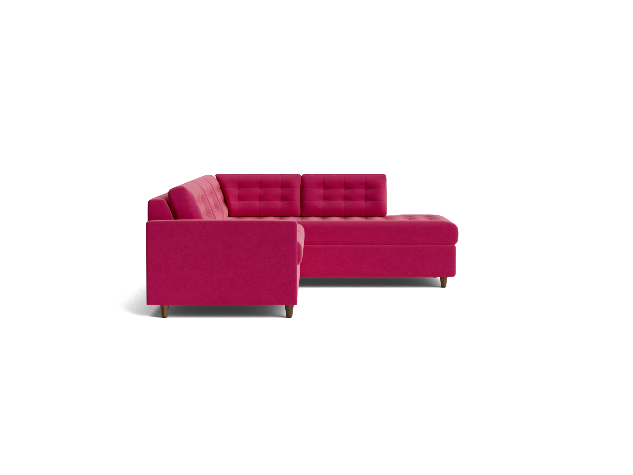 eliot bumper sleeper sectional royale berry