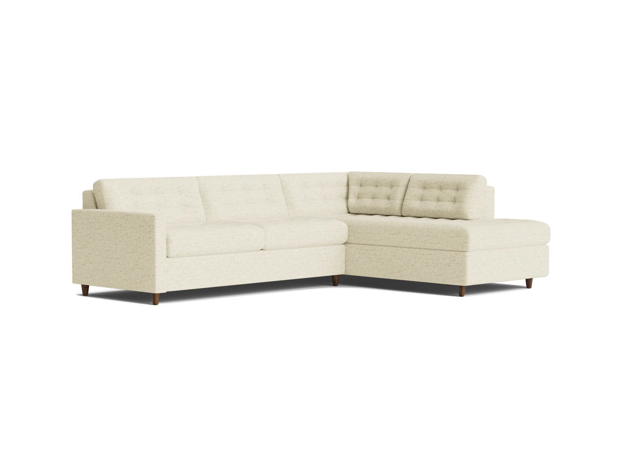 eliot bumper sleeper sectional nico oyster