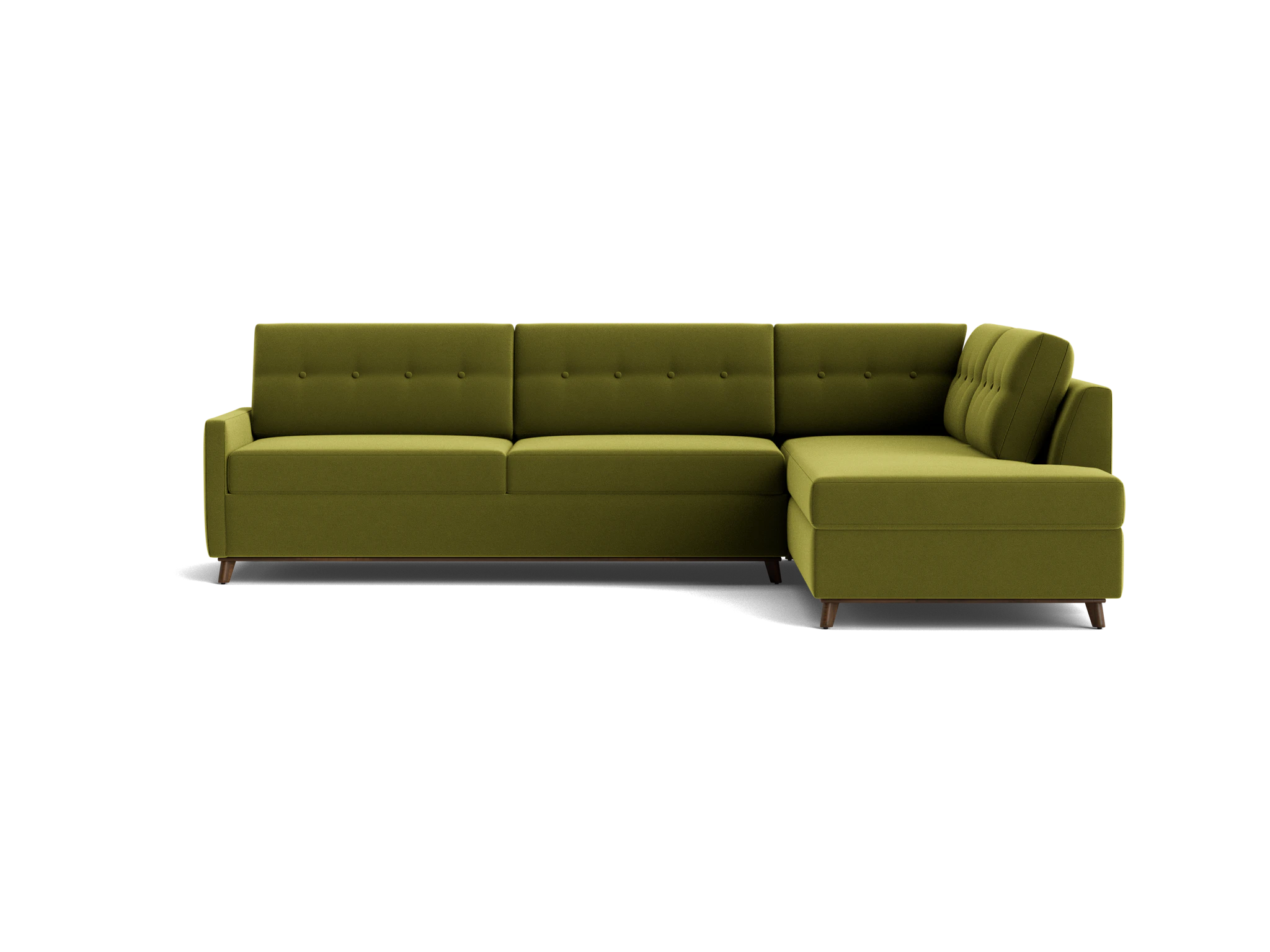 hopson bumper sleeper sectional royale apple