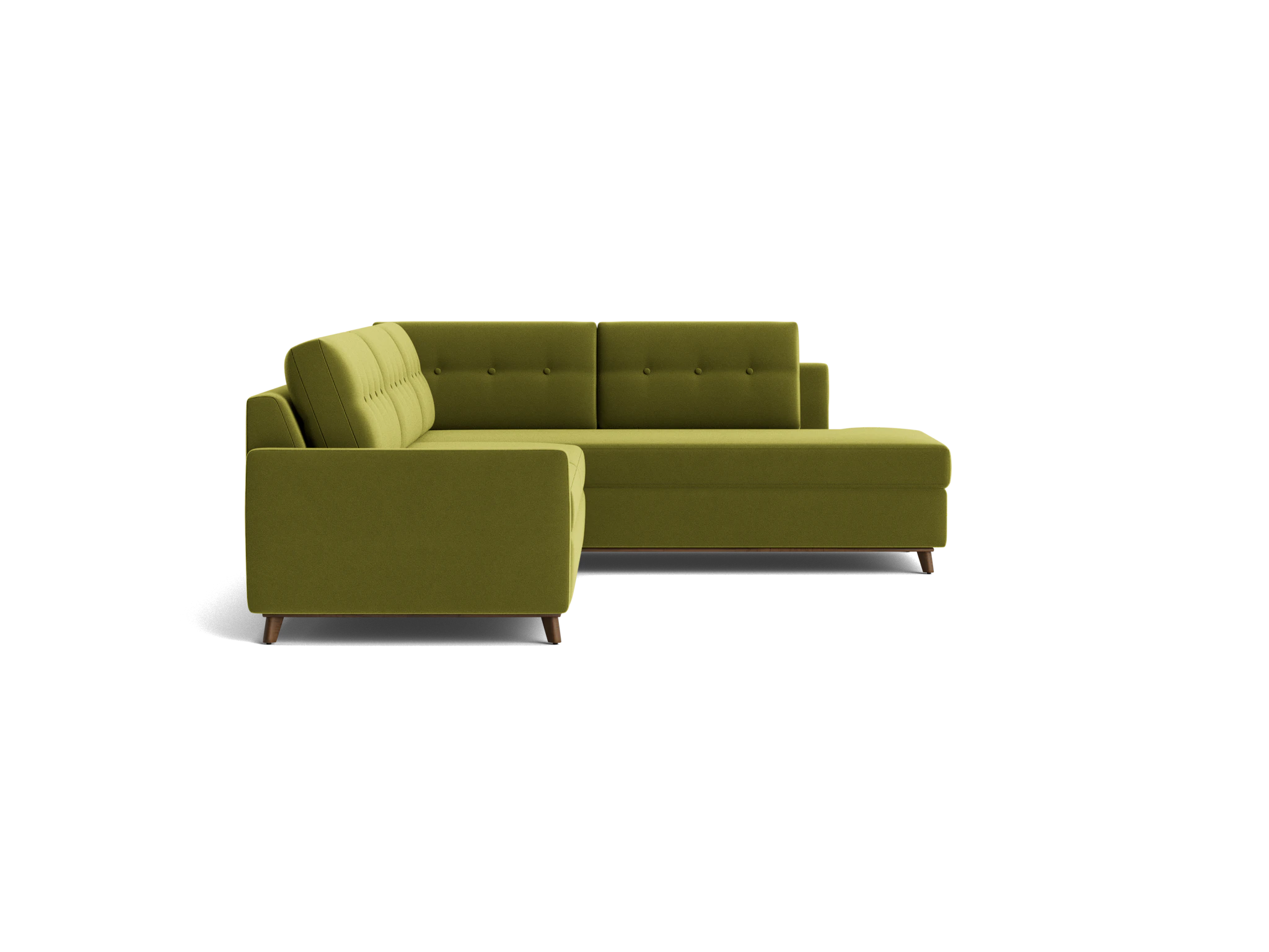 hopson bumper sleeper sectional royale apple