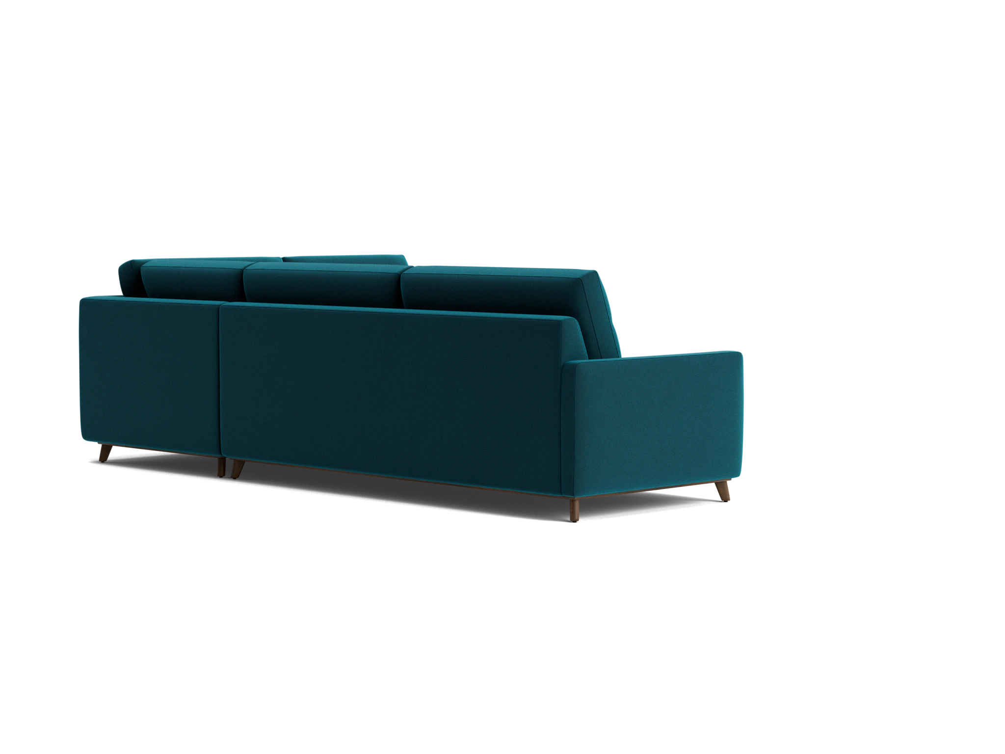 hopson bumper sleeper sectional royale peacock