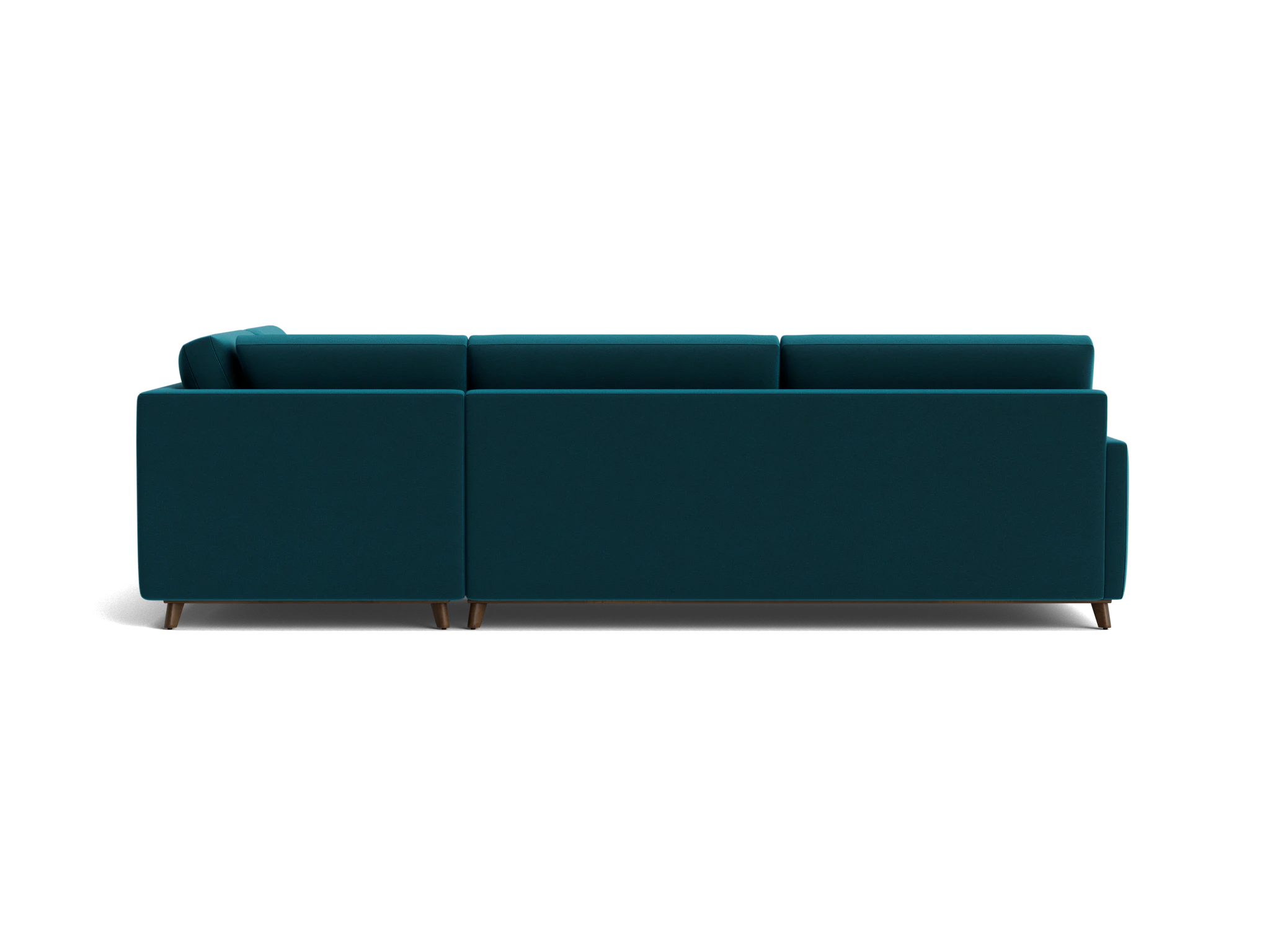 hopson bumper sleeper sectional royale peacock