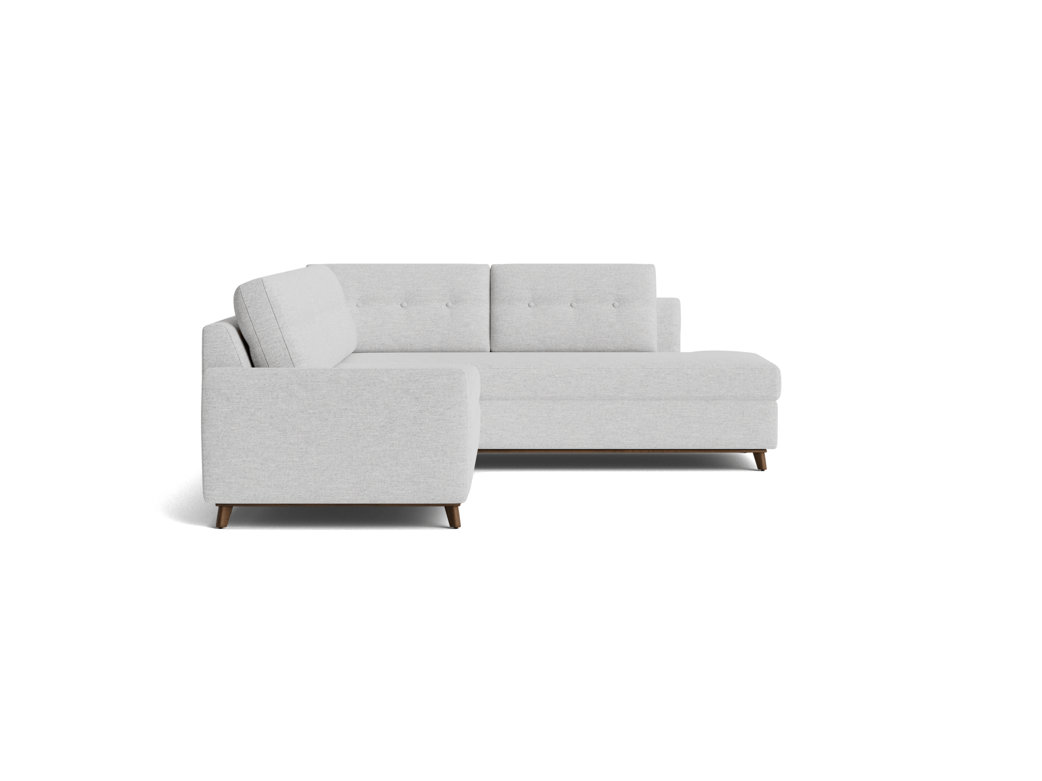 hopson bumper sleeper sectional milo dove