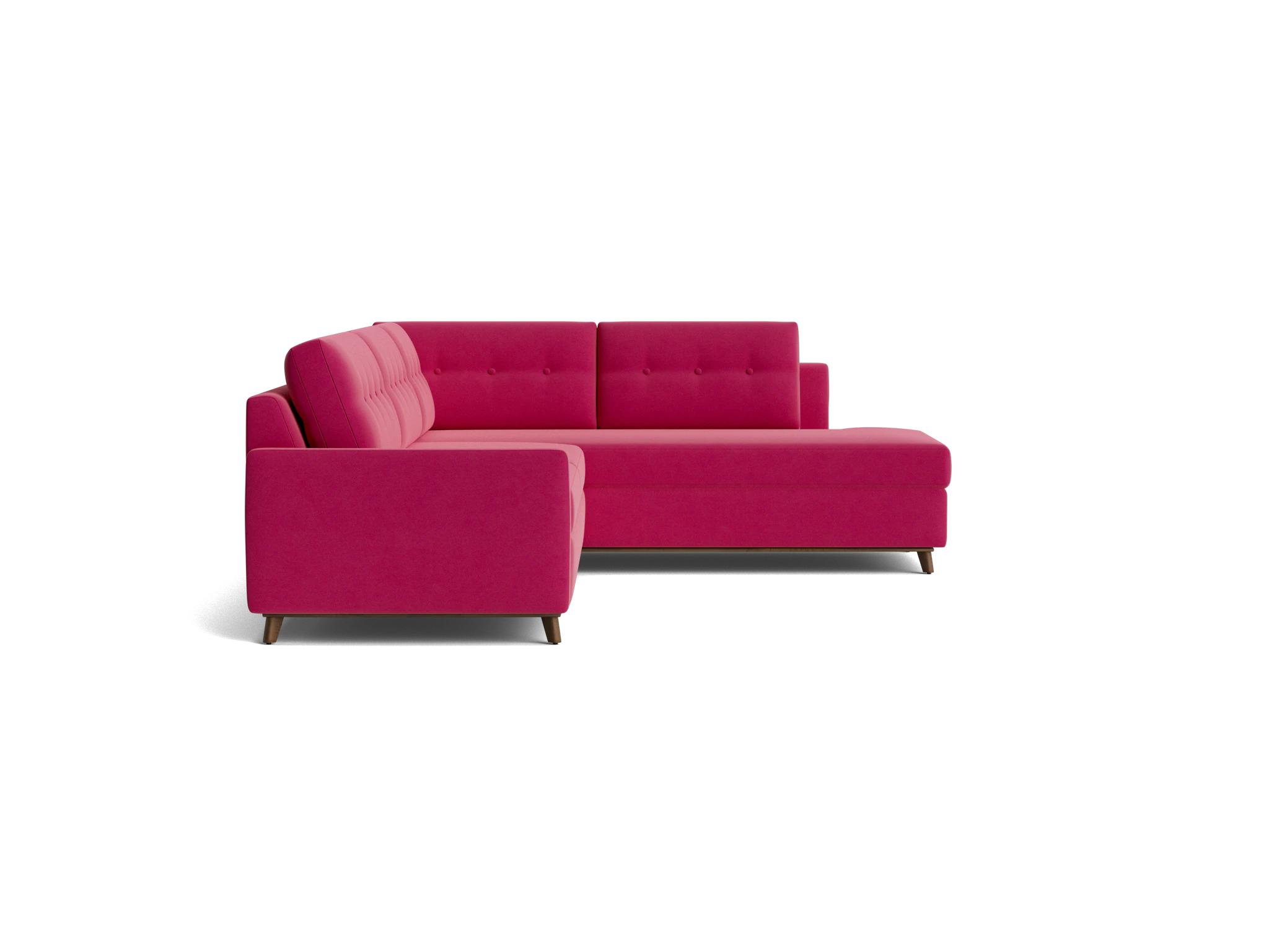 hopson bumper sleeper sectional royale berry
