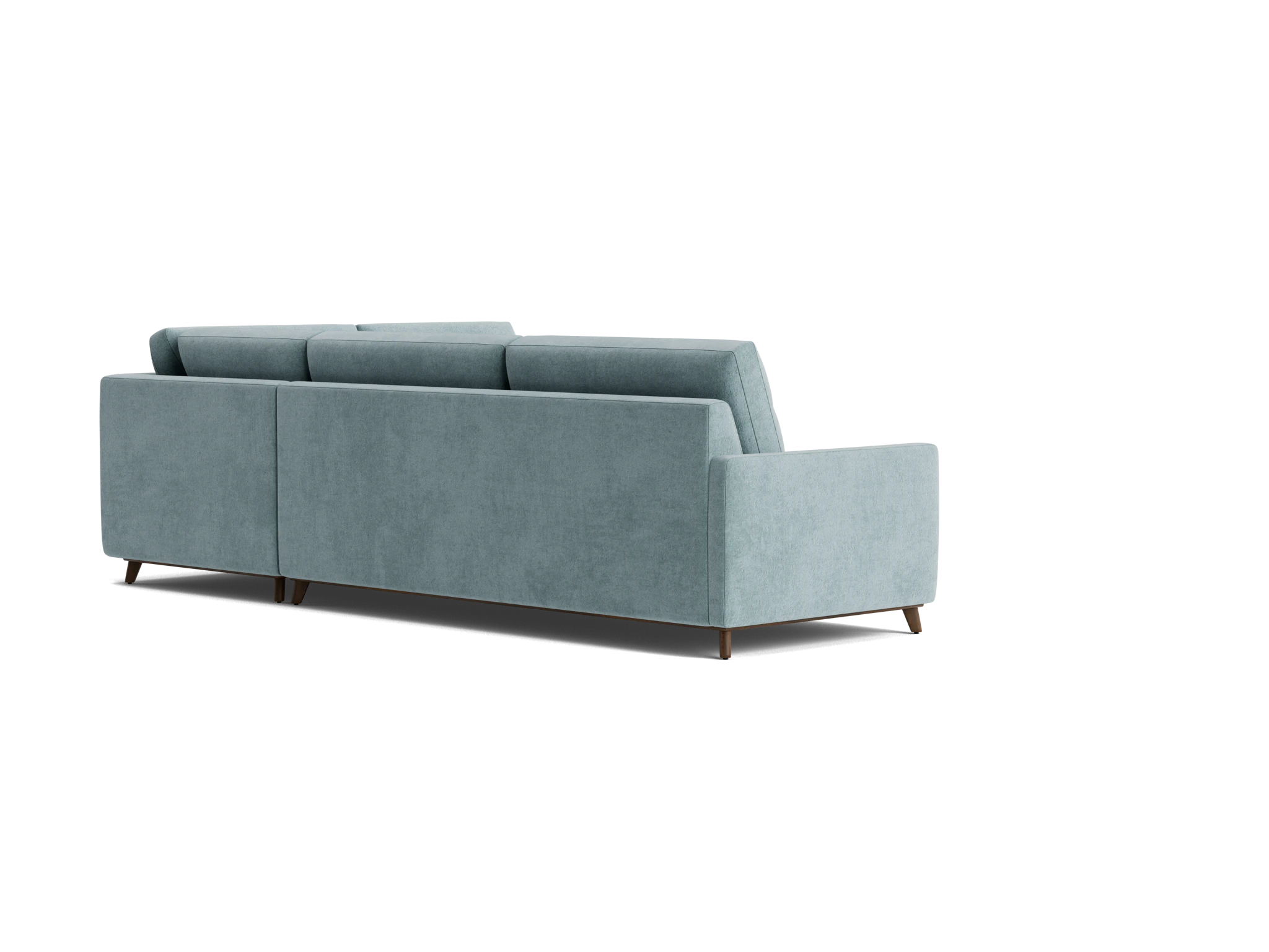 hopson bumper sleeper sectional plush mist