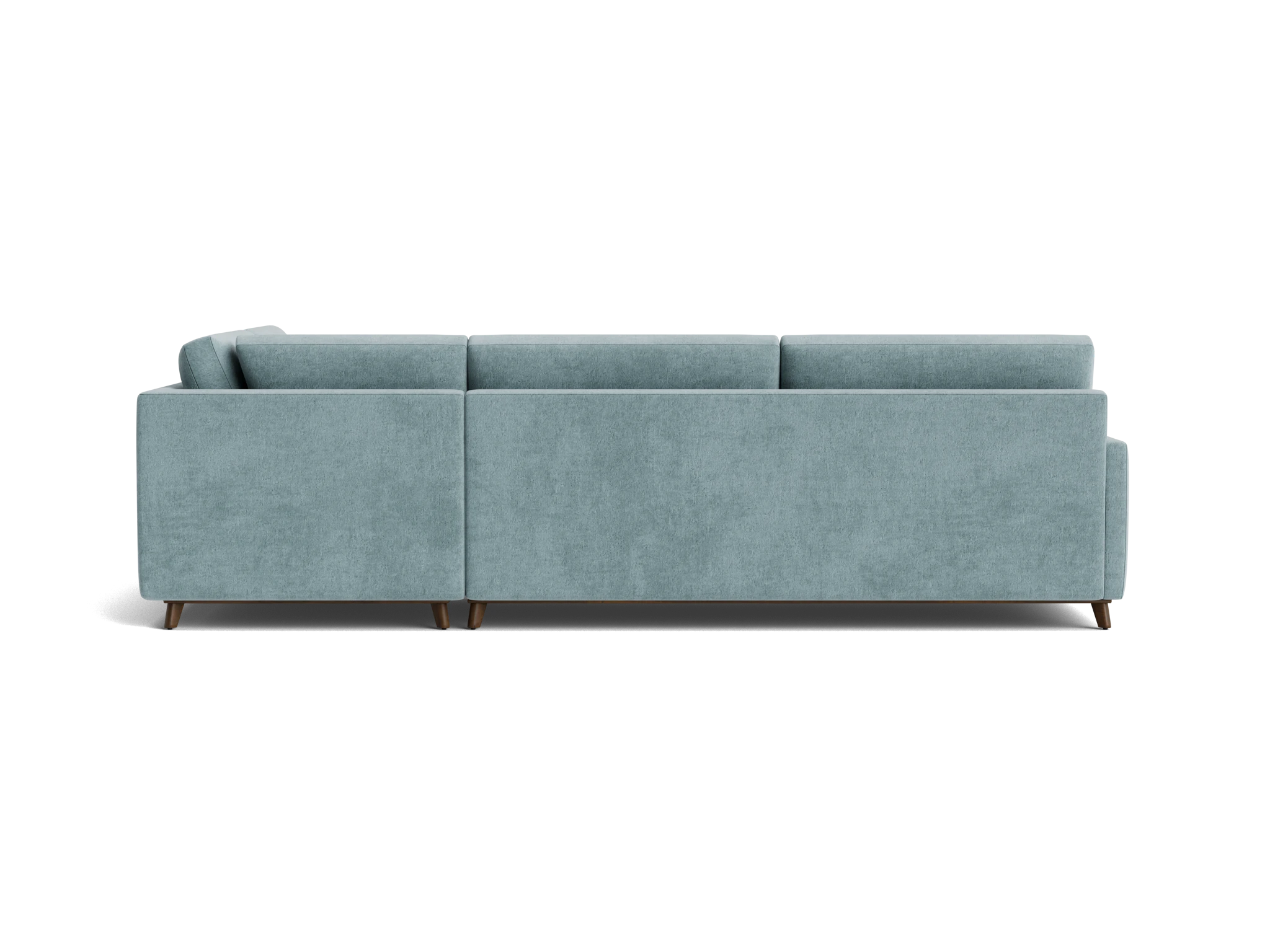 hopson bumper sleeper sectional plush mist