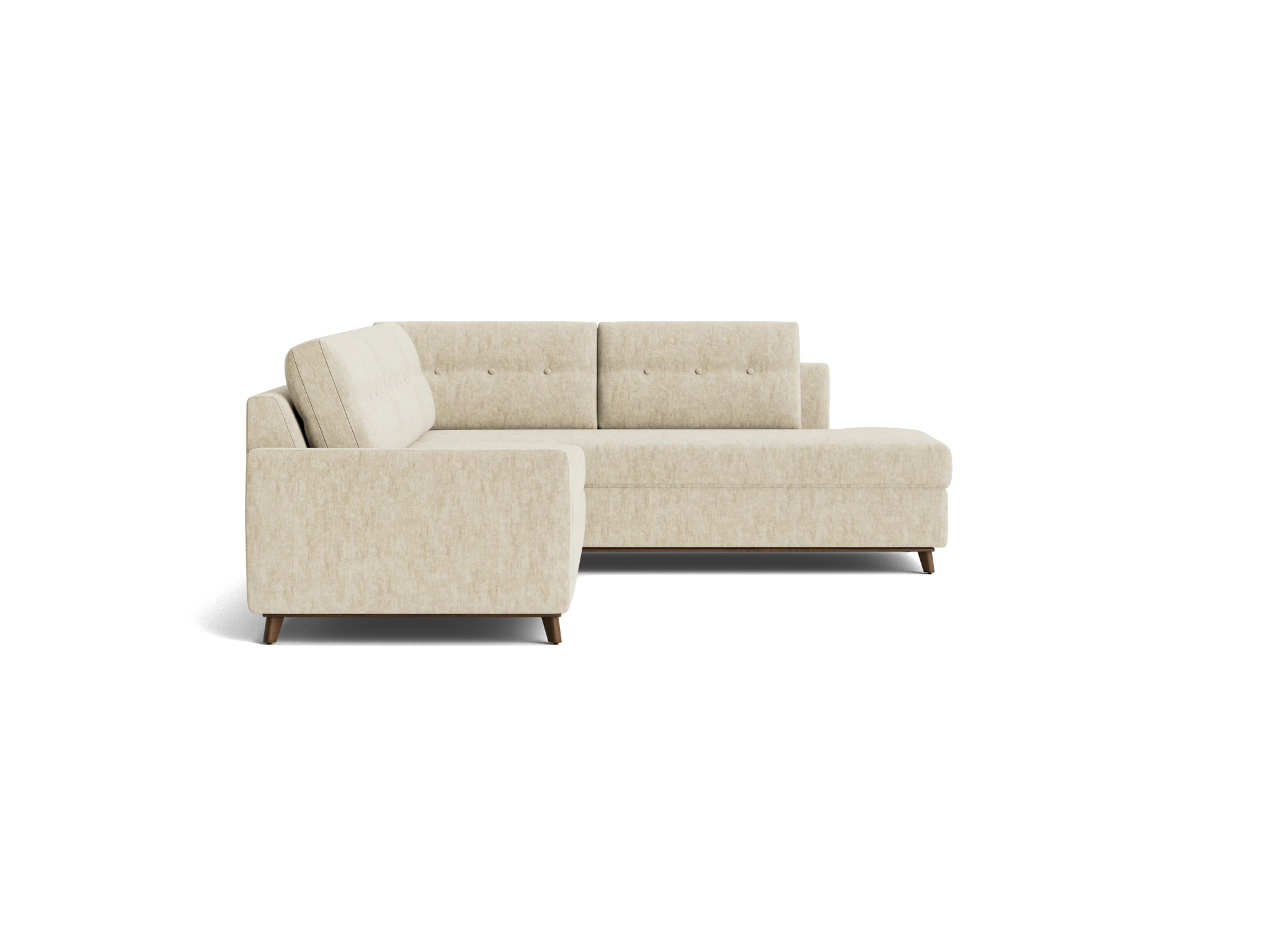 hopson bumper sleeper sectional crave irish cream