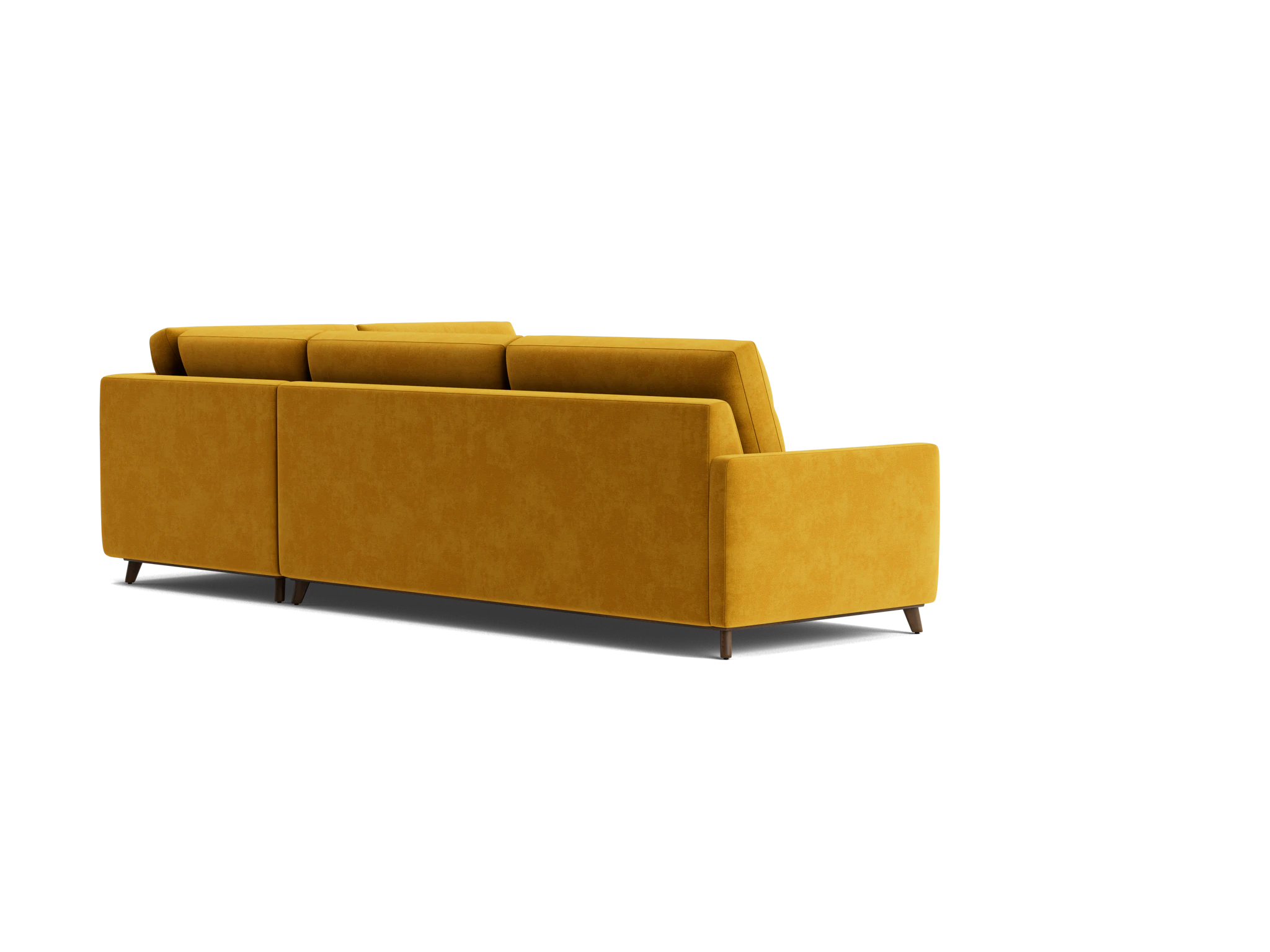 hopson bumper sleeper sectional harper amber gold