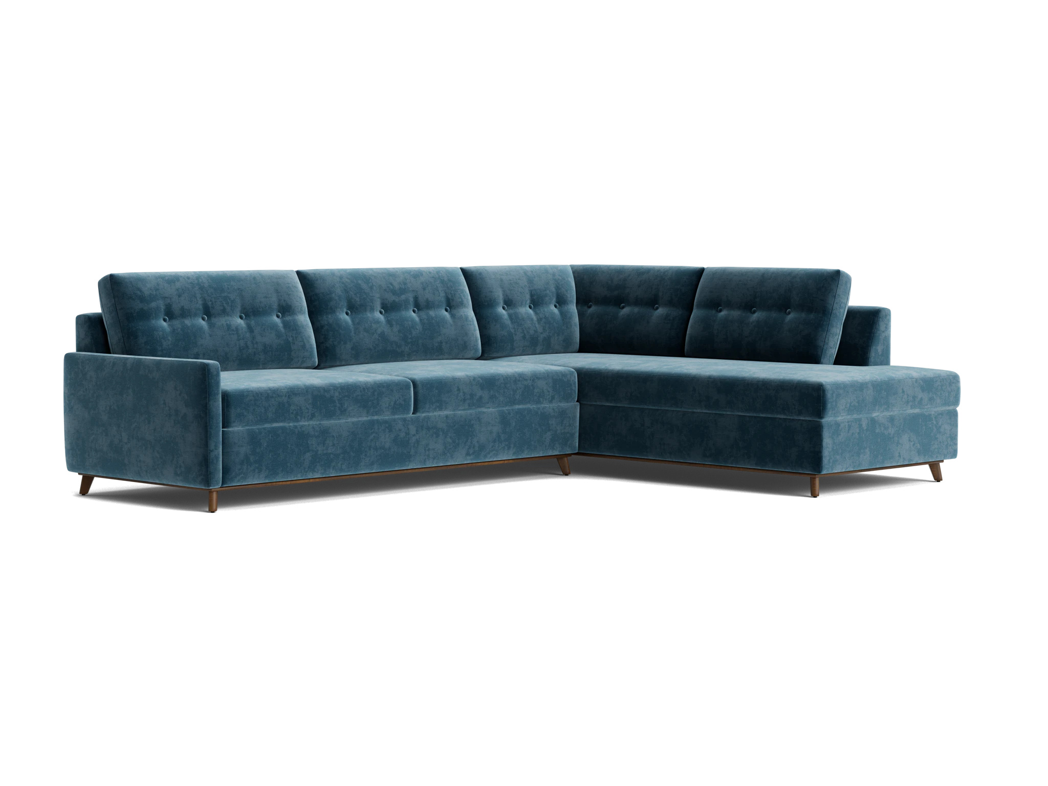 hopson bumper sleeper sectional harper biscay bay