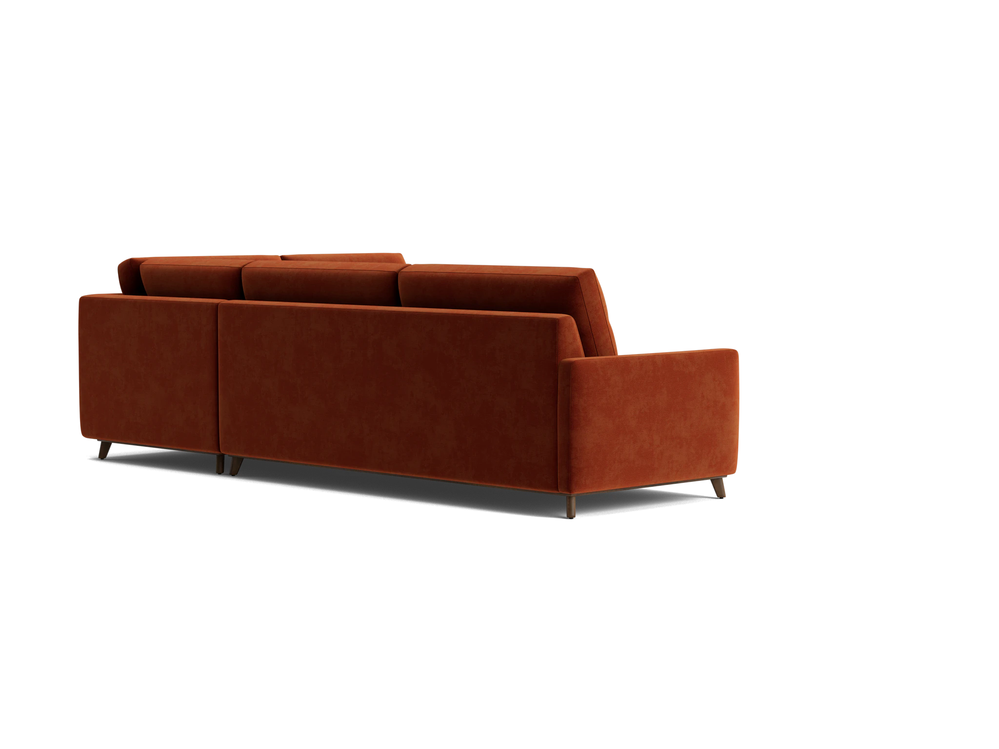 hopson bumper sleeper sectional harper cinnamon