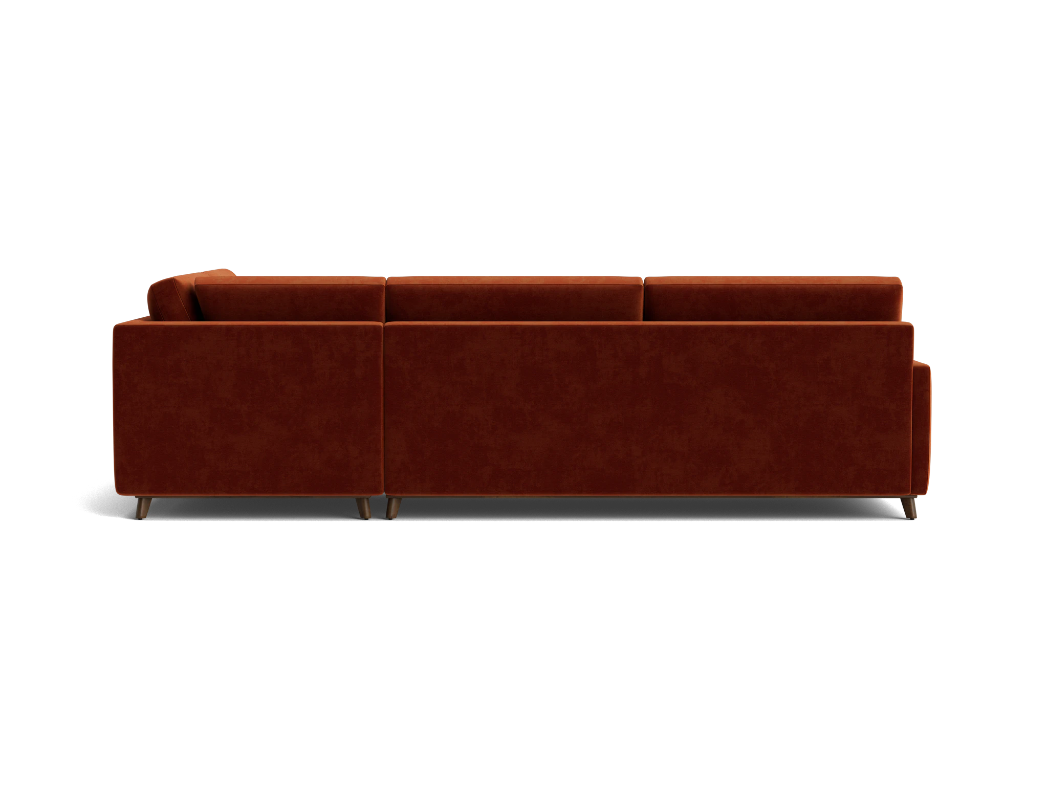 hopson bumper sleeper sectional harper cinnamon