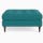 eliot ottoman lucky turquoise