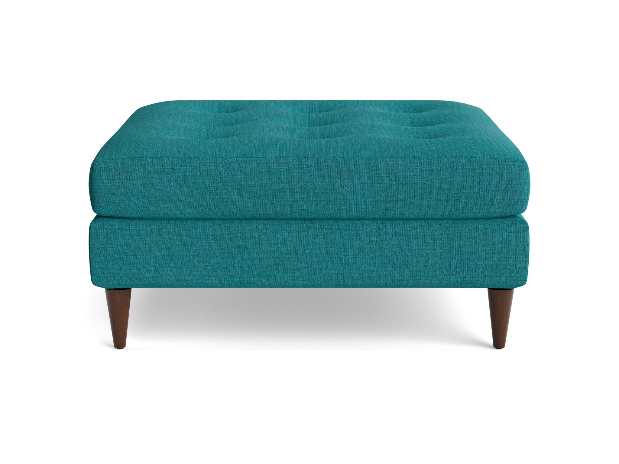 eliot ottoman lucky turquoise