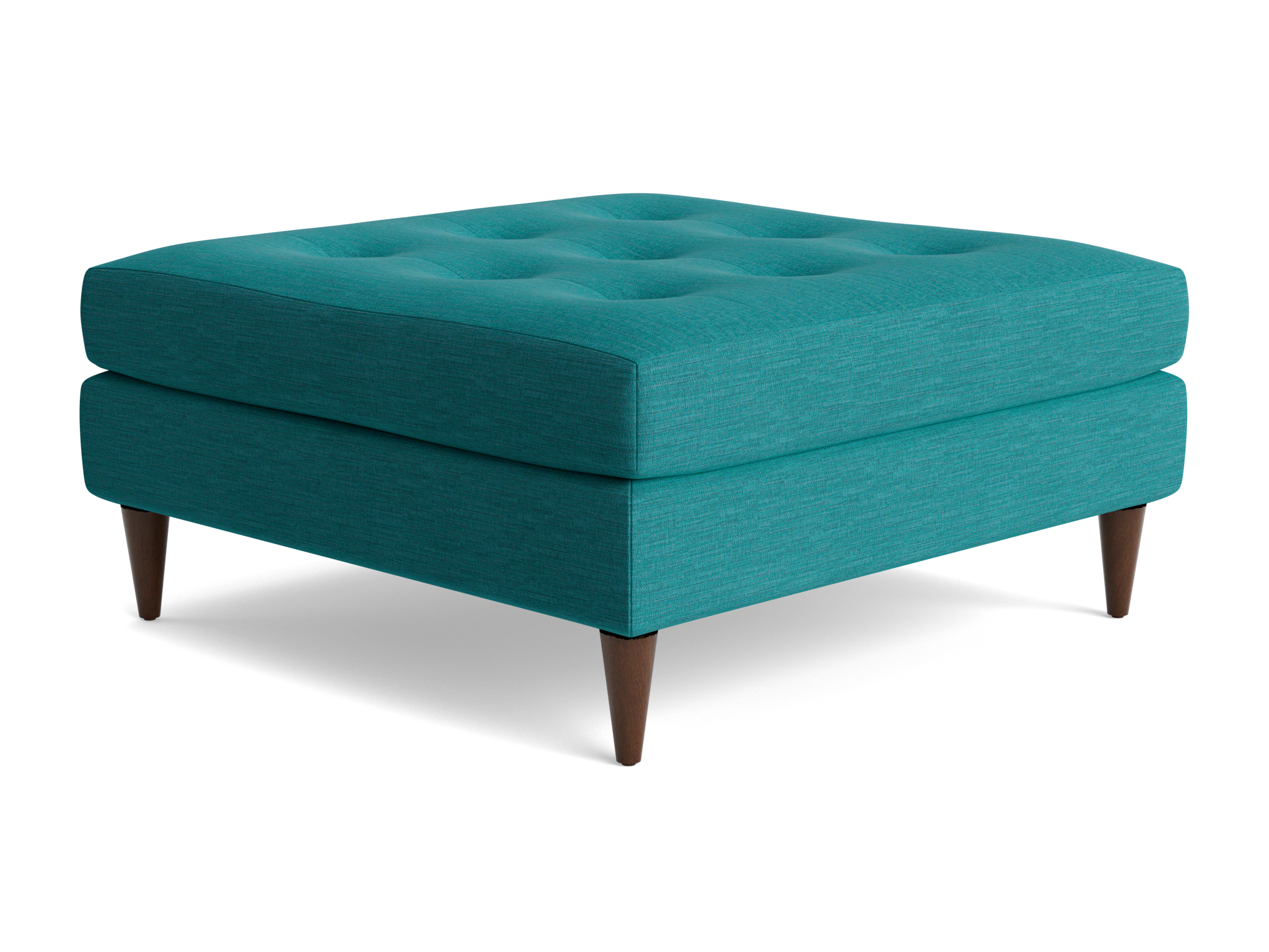 eliot ottoman lucky turquoise