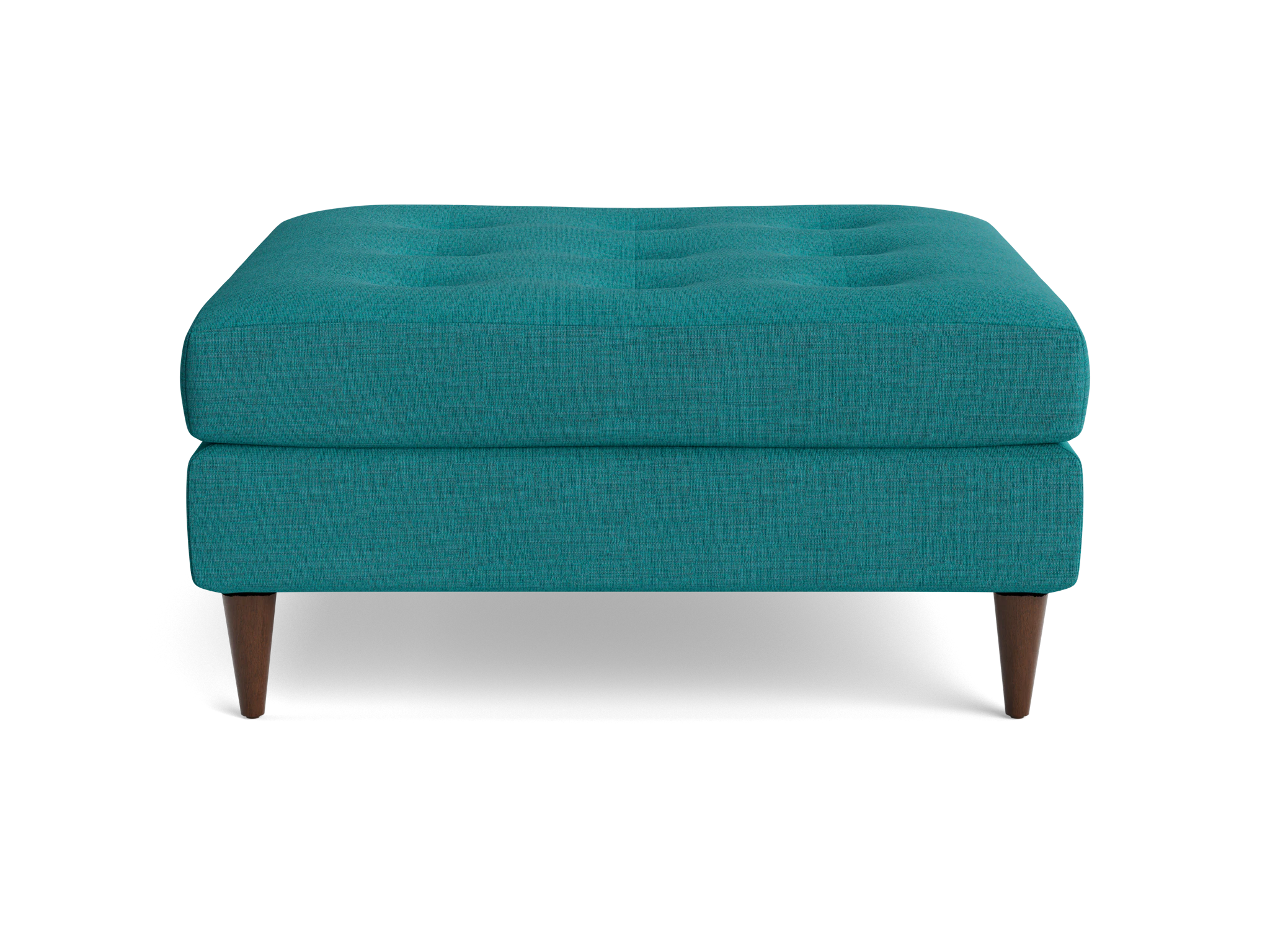 eliot ottoman lucky turquoise