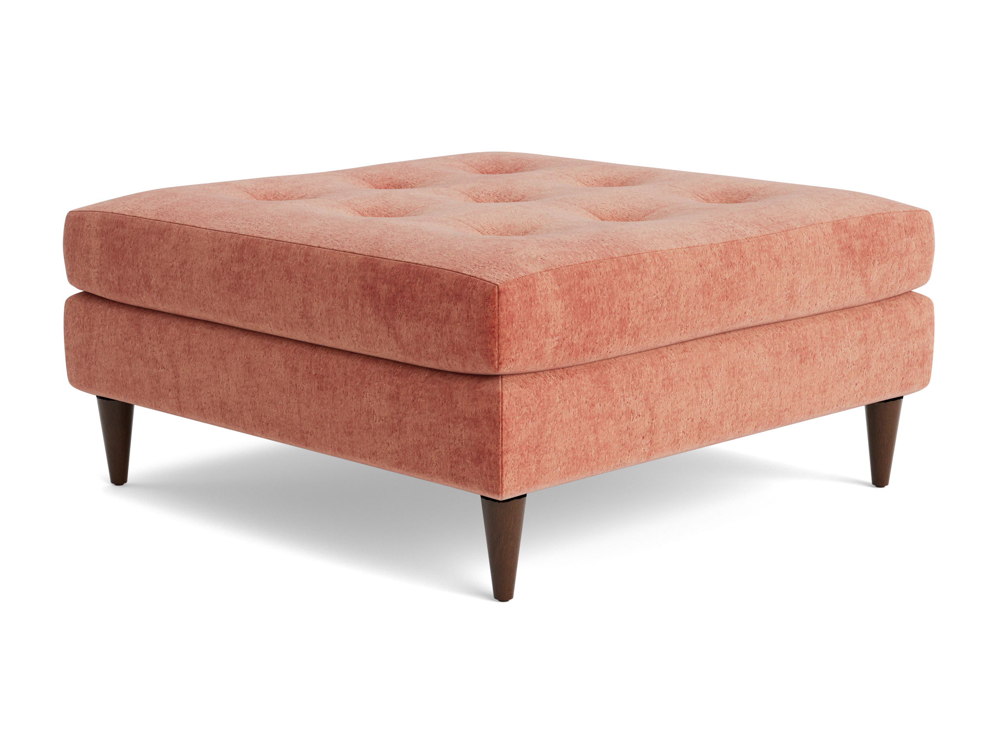 eliot ottoman plush terra rose