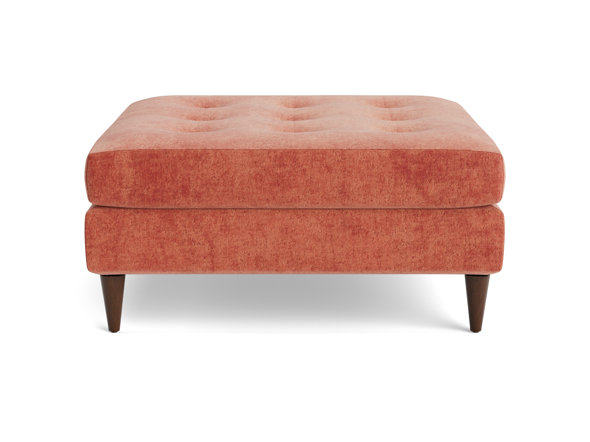 eliot ottoman plush terra rose