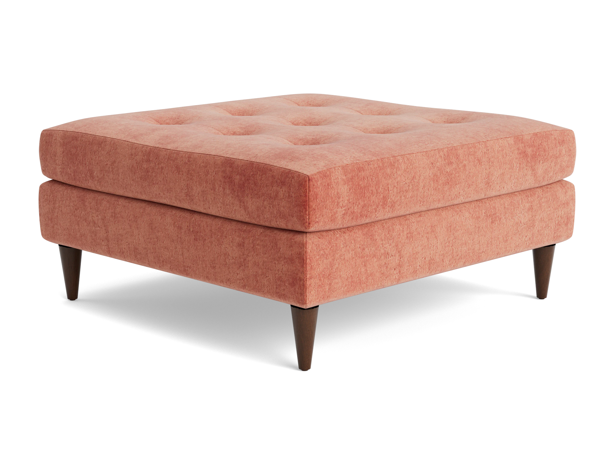 eliot ottoman plush terra rose