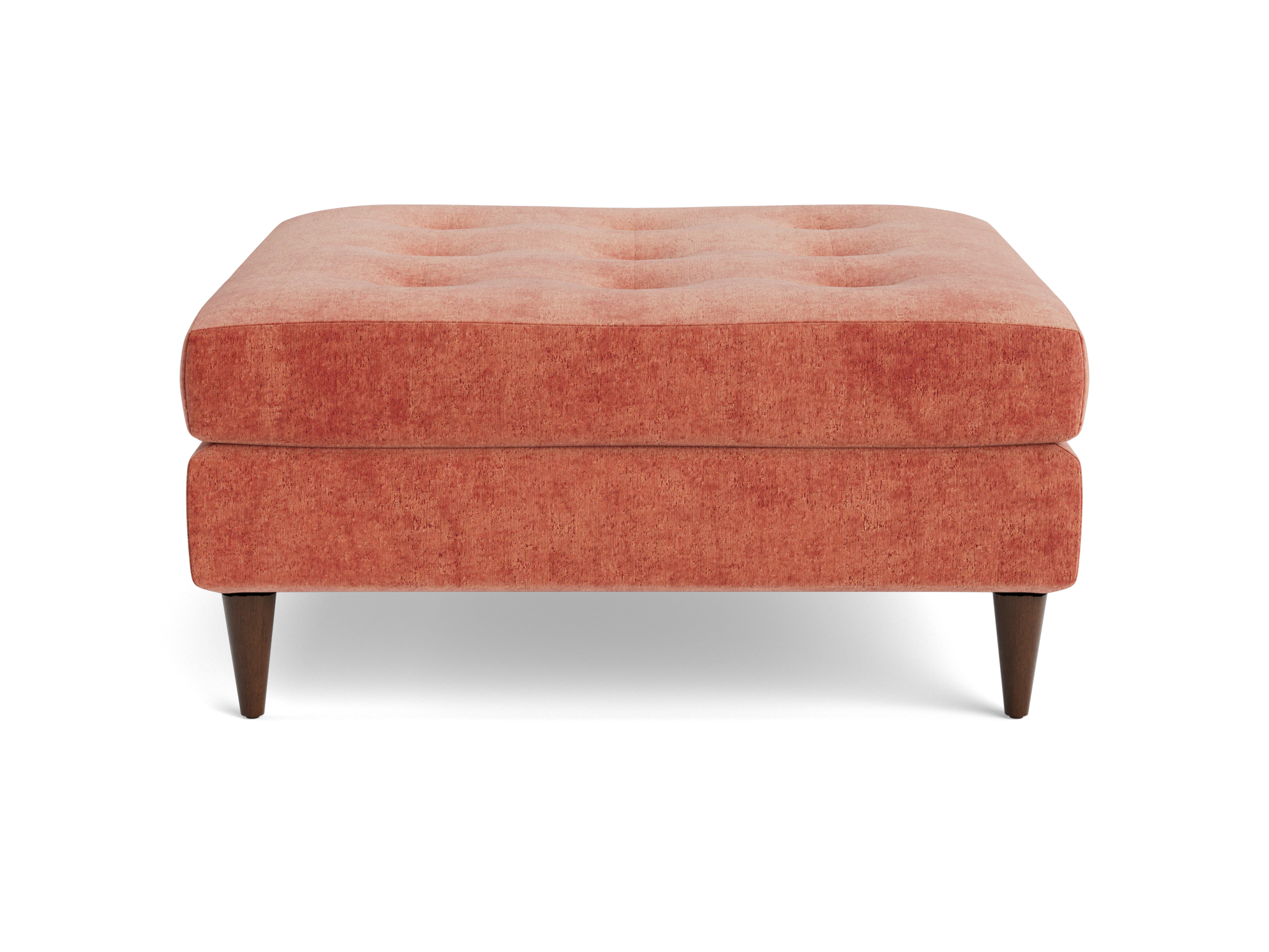 eliot ottoman plush terra rose