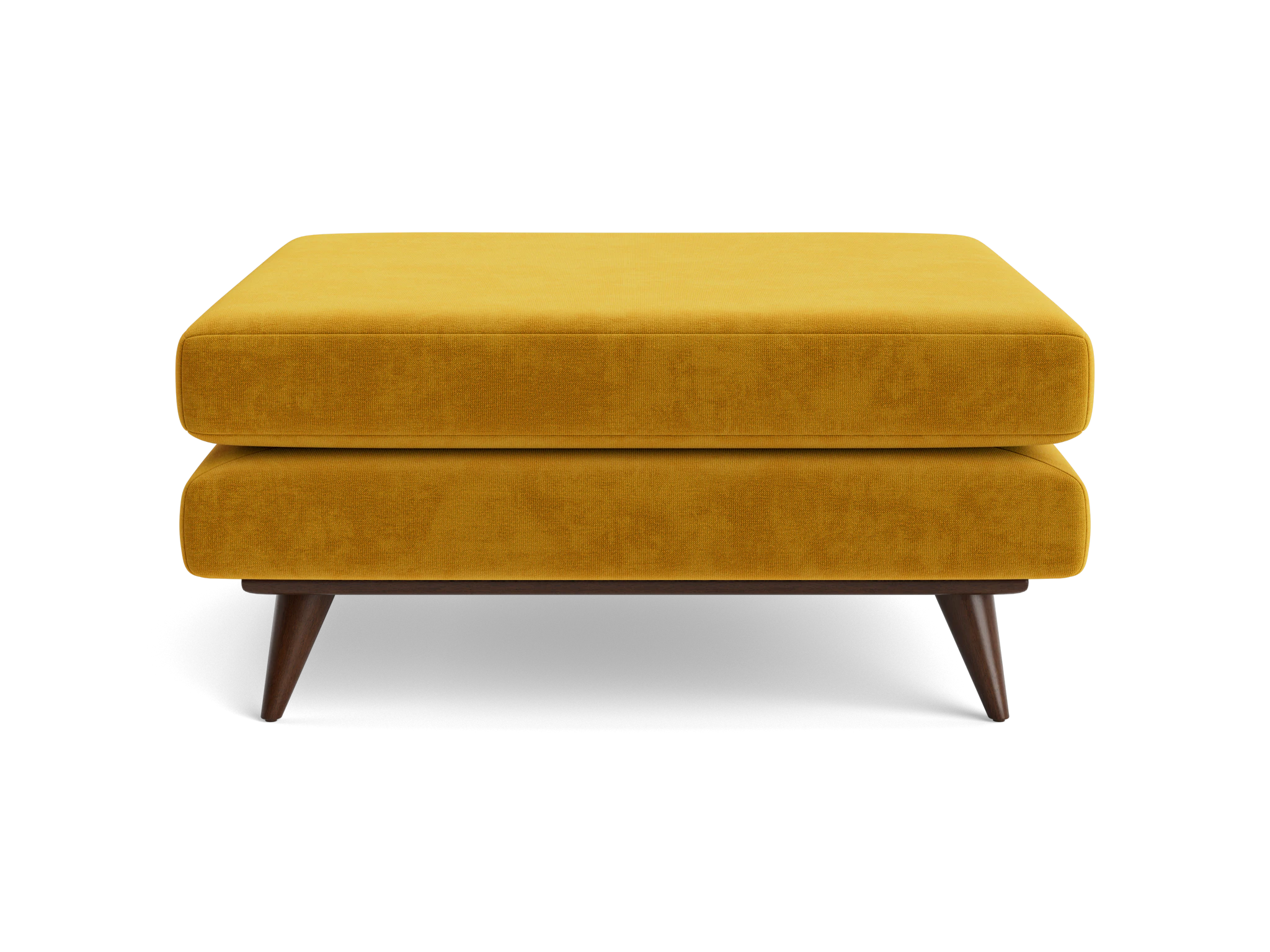 hughes ottoman harper amber gold