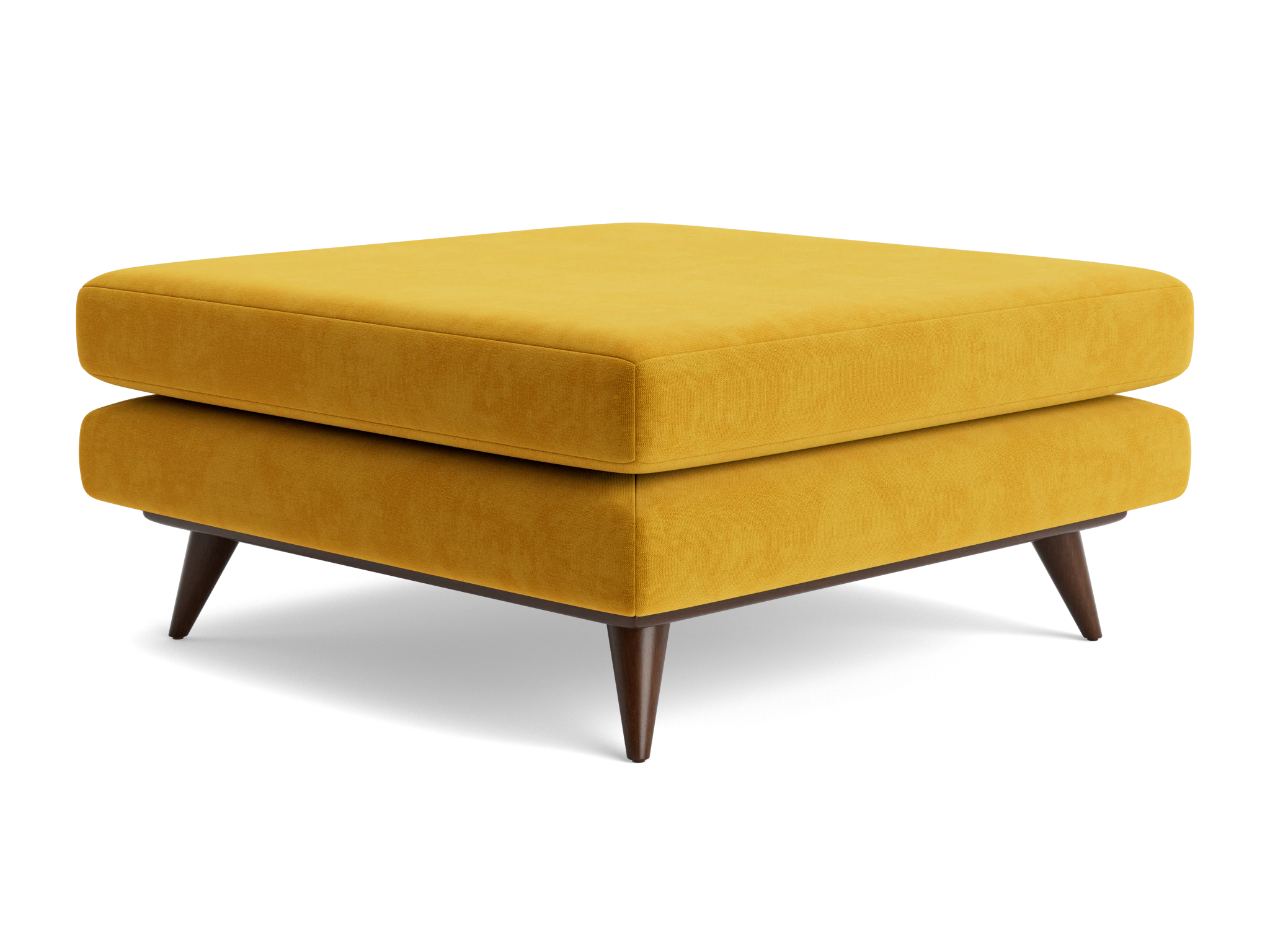 hughes ottoman harper amber gold