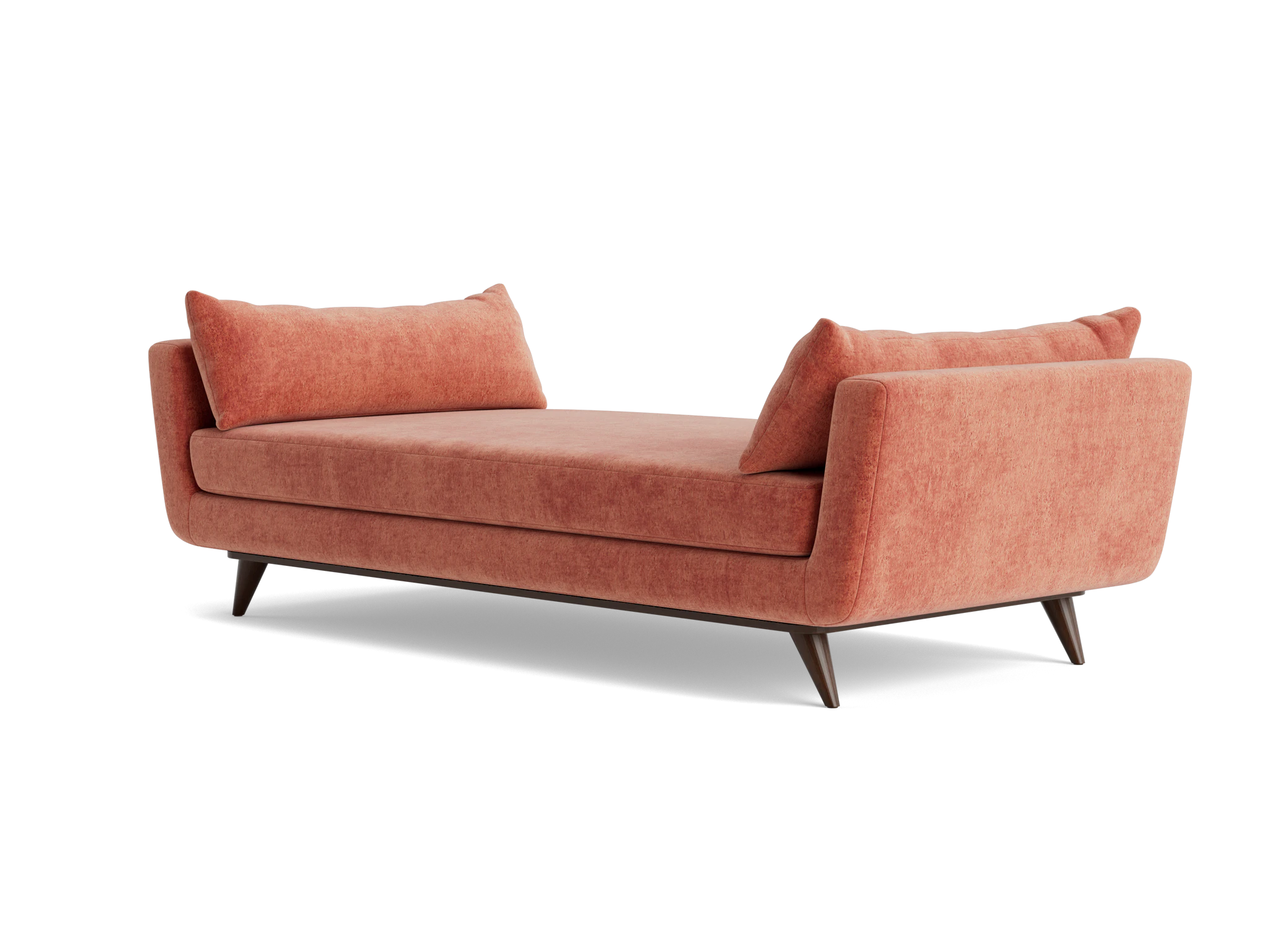 hughes daybed plush terra rose