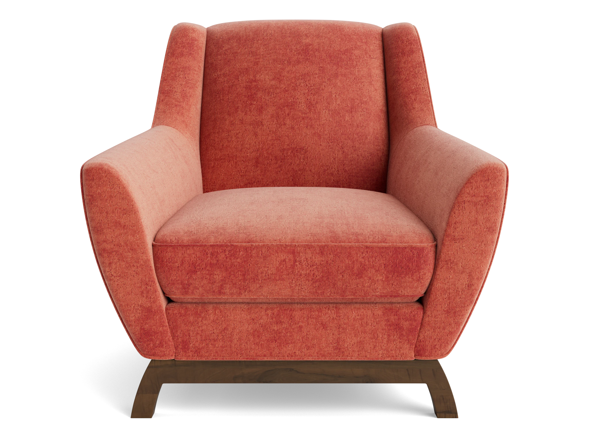 owen chair plush terra rose