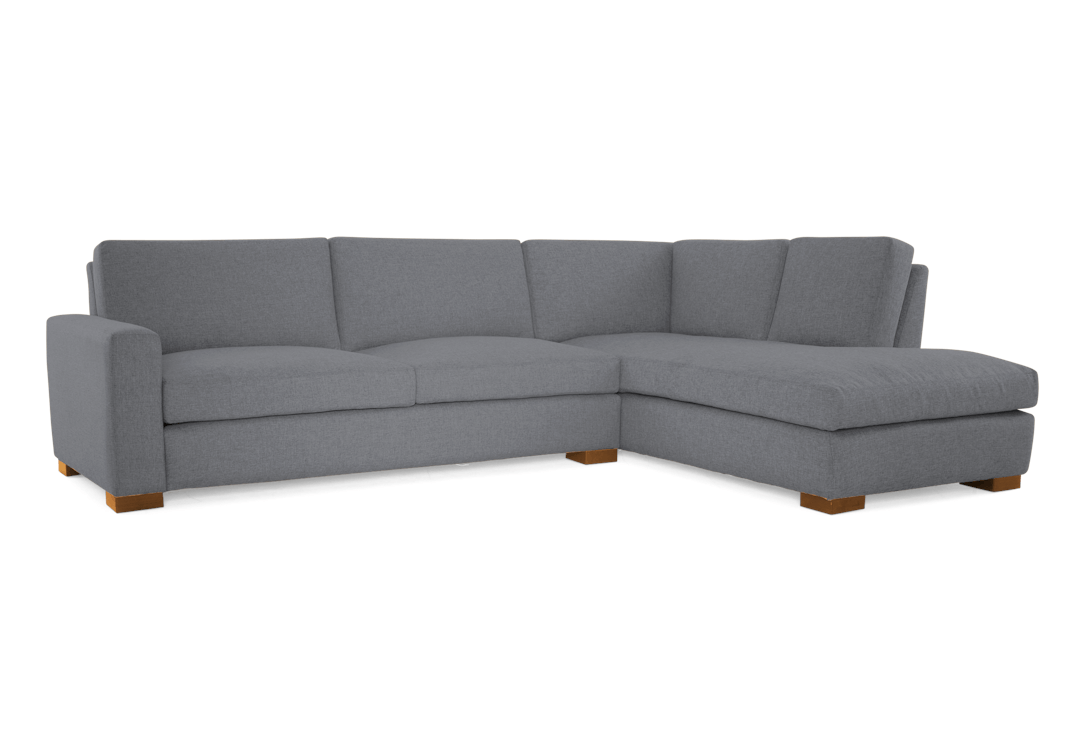 anton sectional with bumper %282 piece%29 essence ash