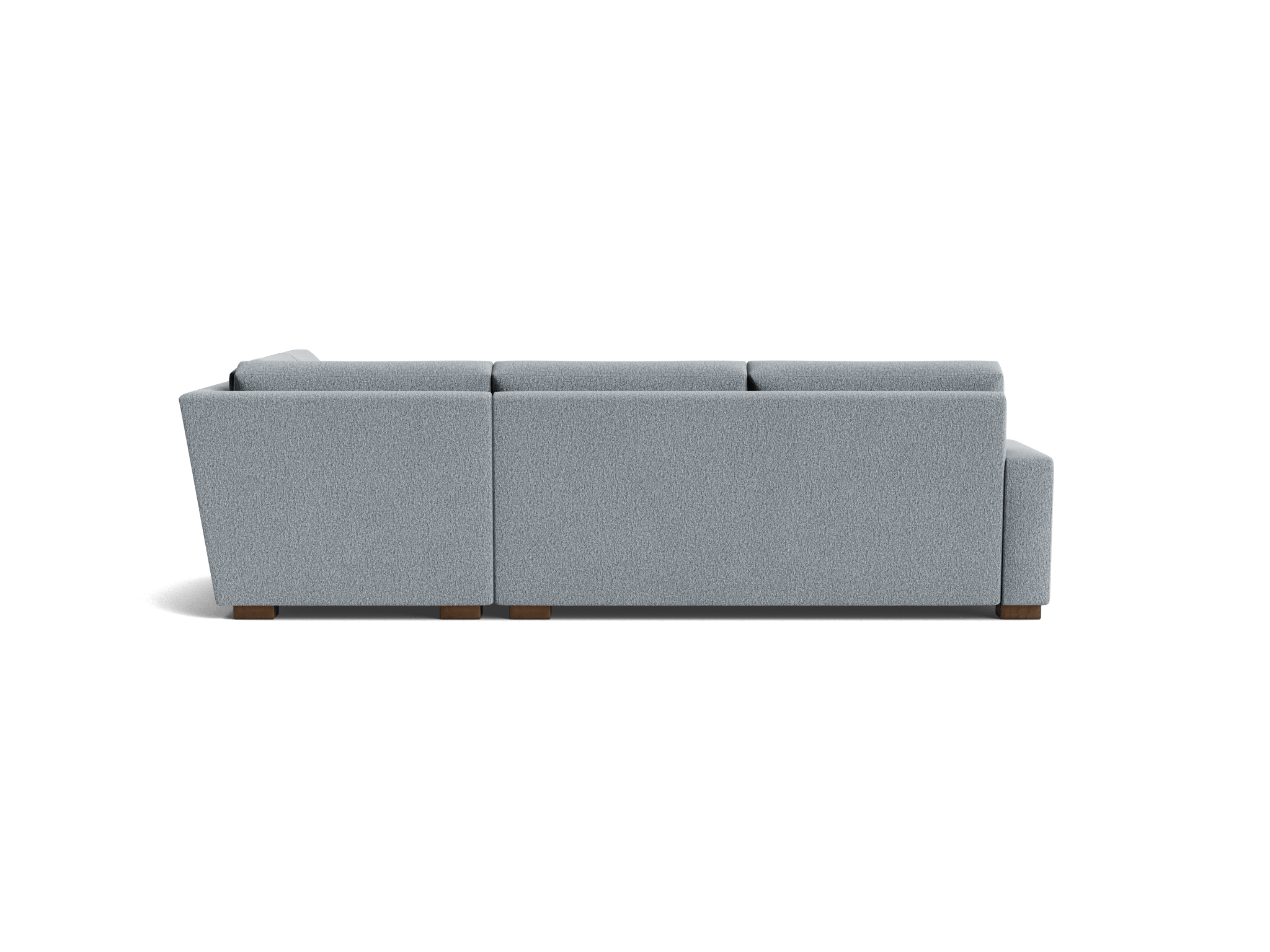 anton sectional with bumper %282 piece%29 synergy pewter