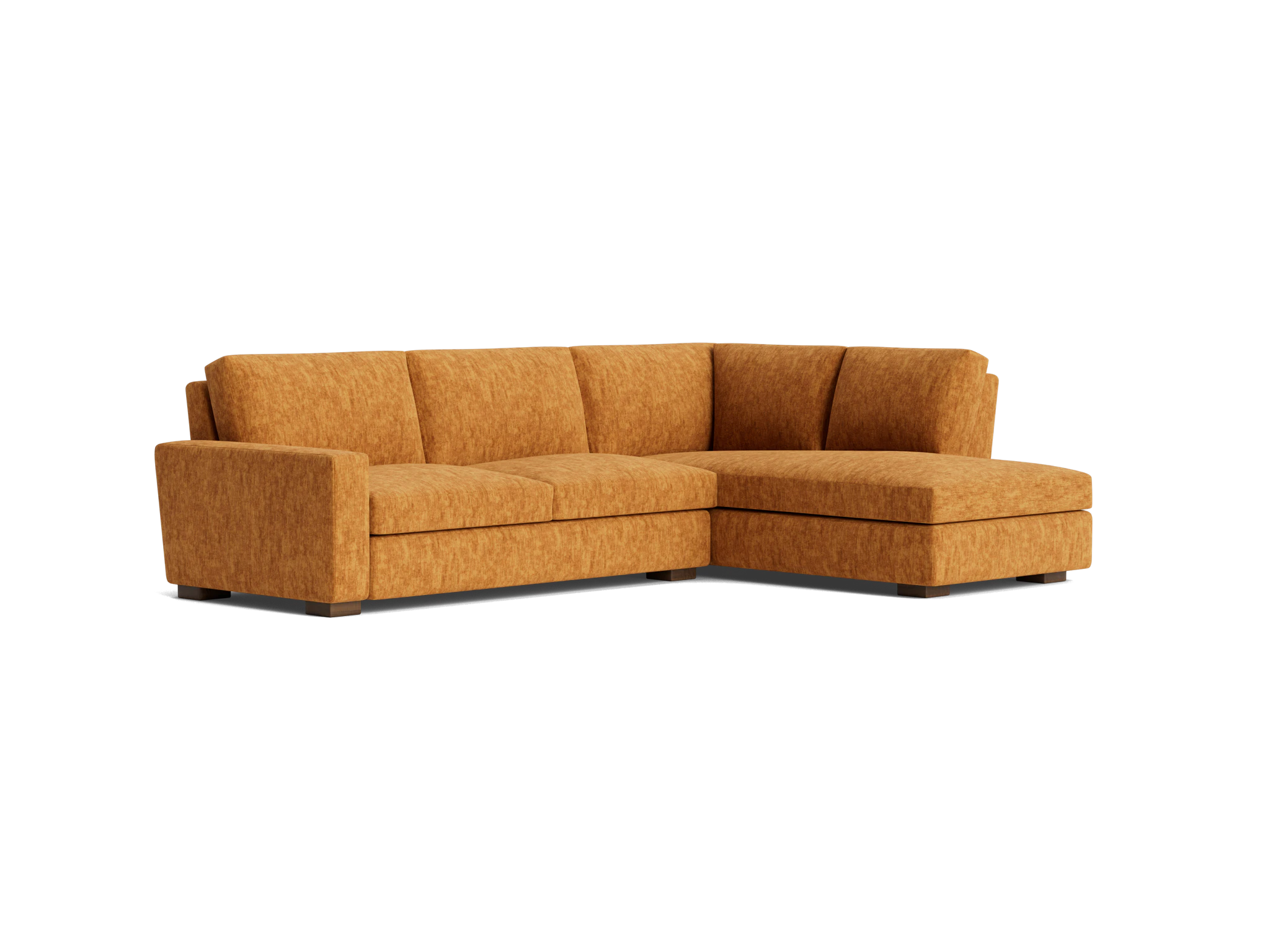 anton sectional with bumper %282 piece%29 crave ginger tea