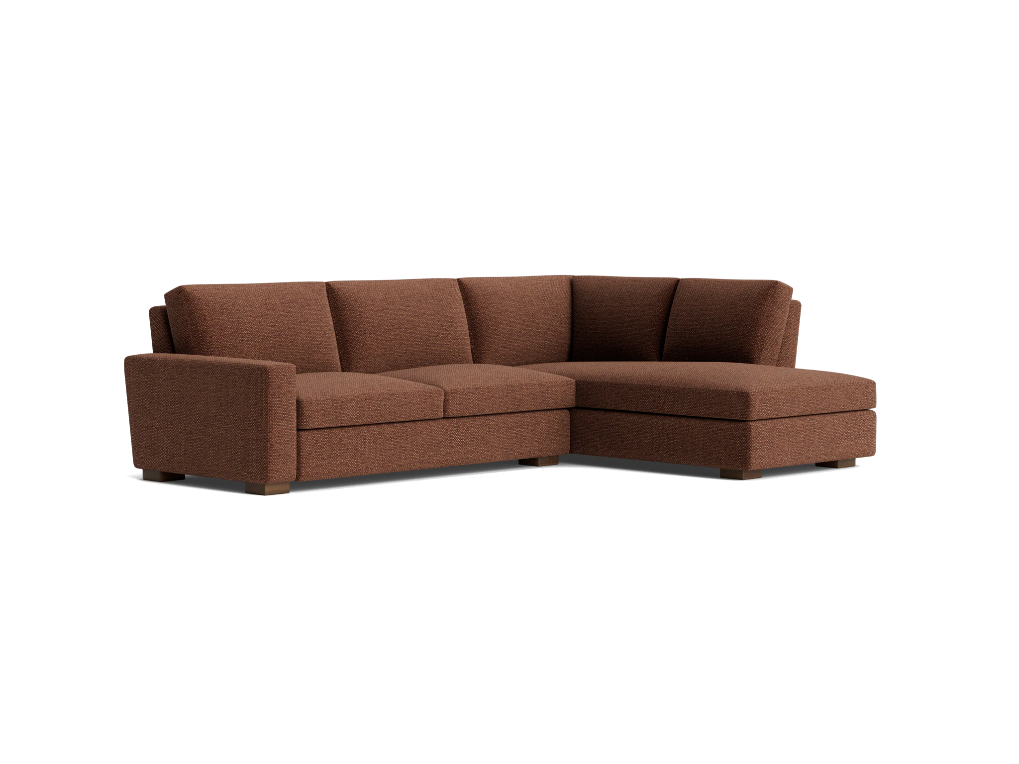 anton sectional with bumper %282 piece%29 telly garnet