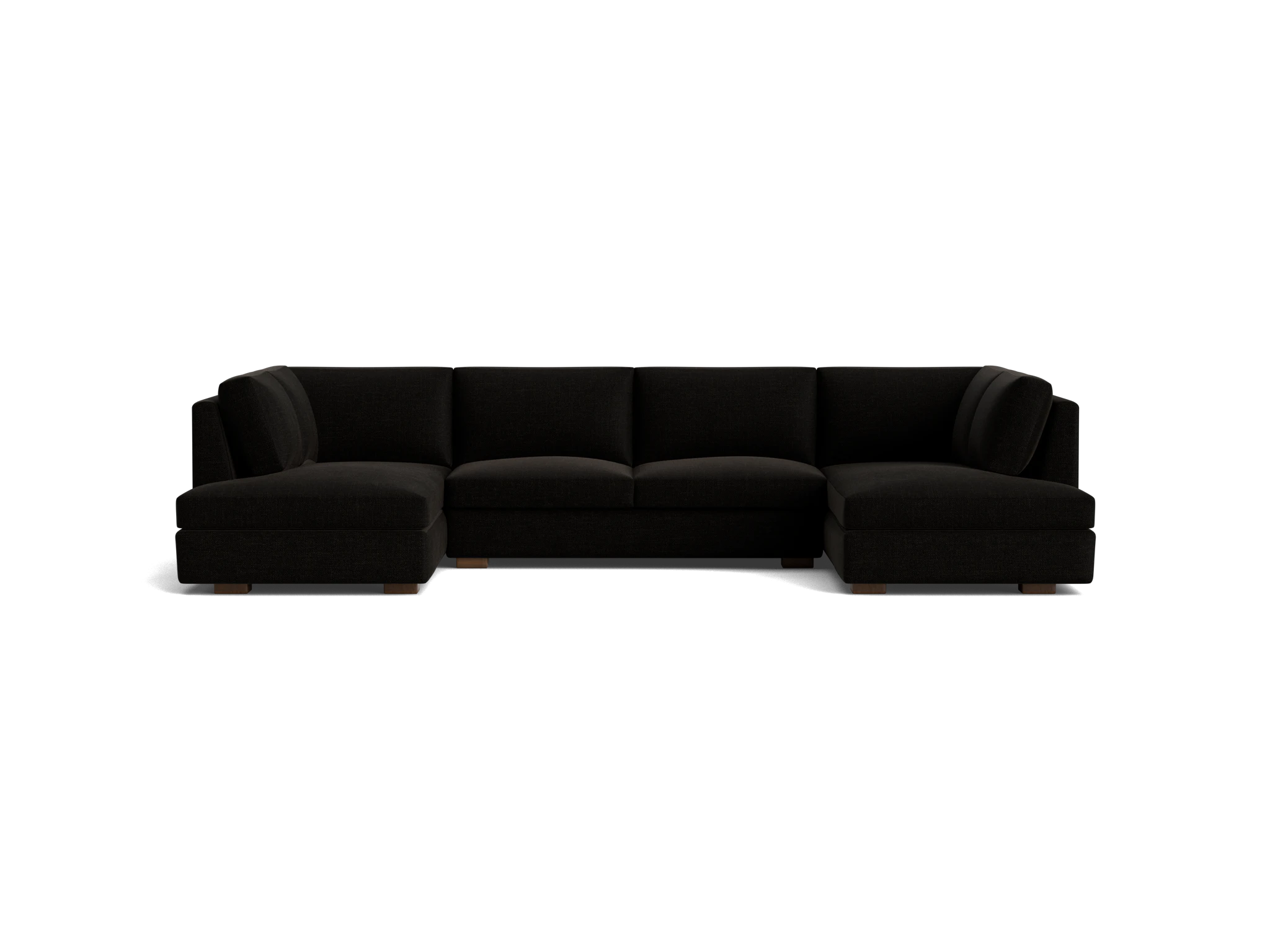 anton bumper sectional %283 piece%29 milo onyx