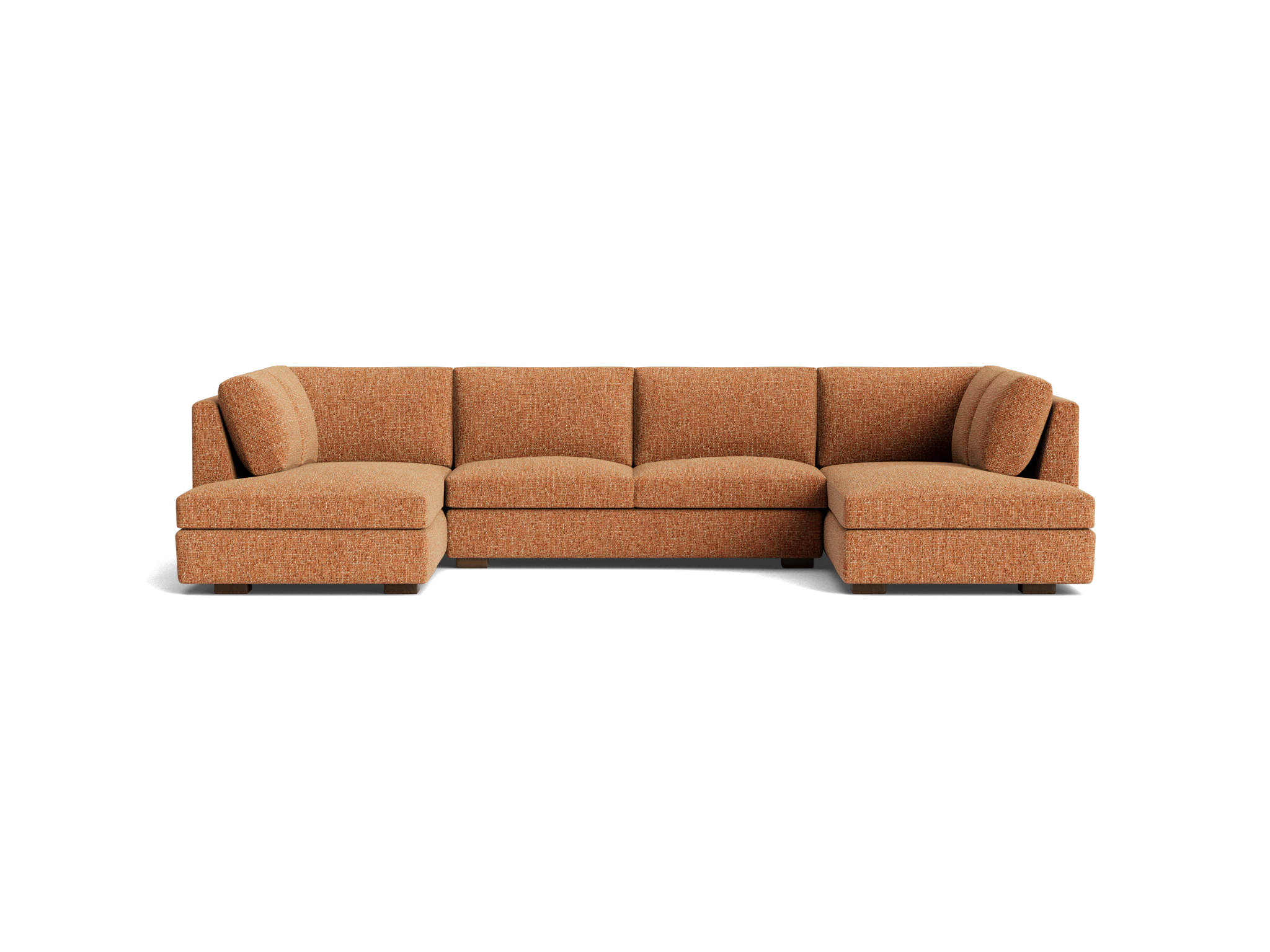 anton bumper sectional piece) bungalow pantone glazed ginger