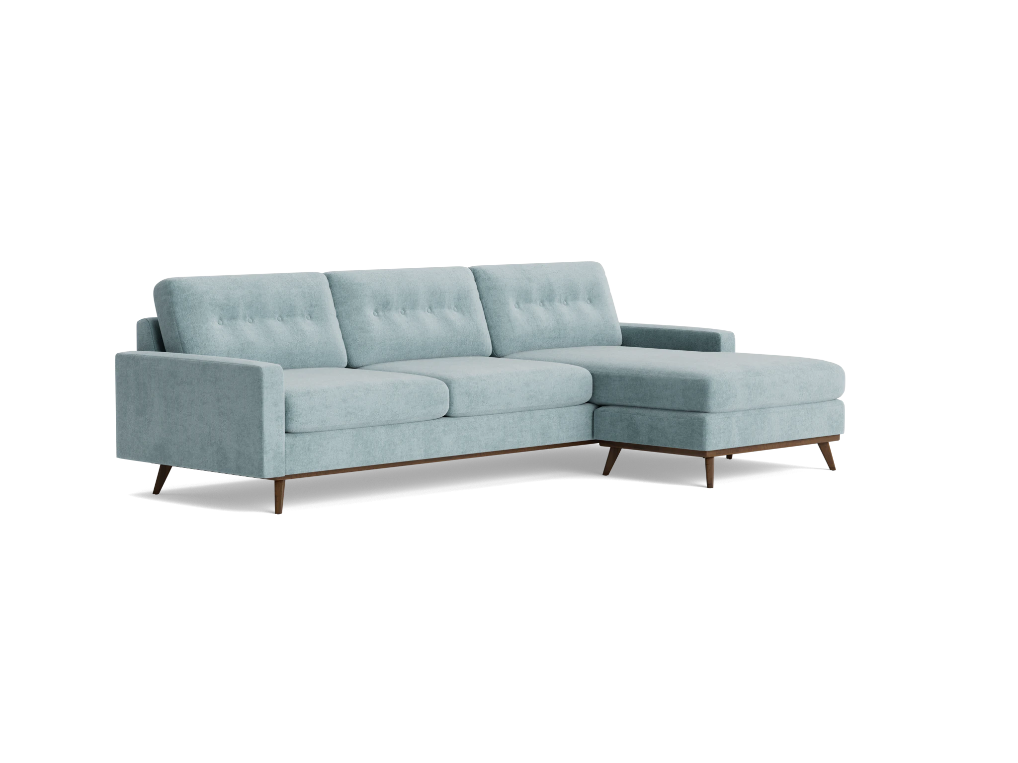 hopson reversible sectional plush mist