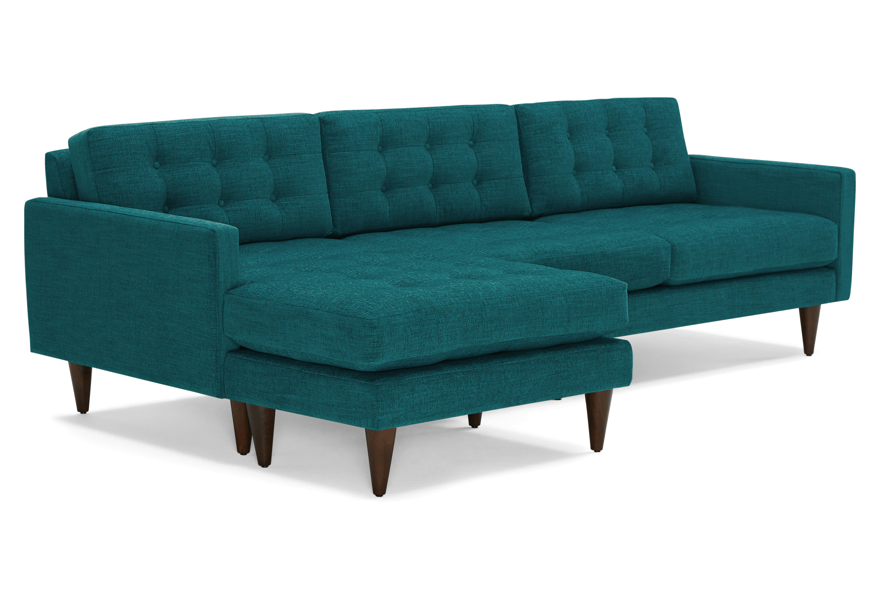 eliot reversible sectional lucky turquoise
