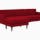 eliot reversible sectional key largo ruby
