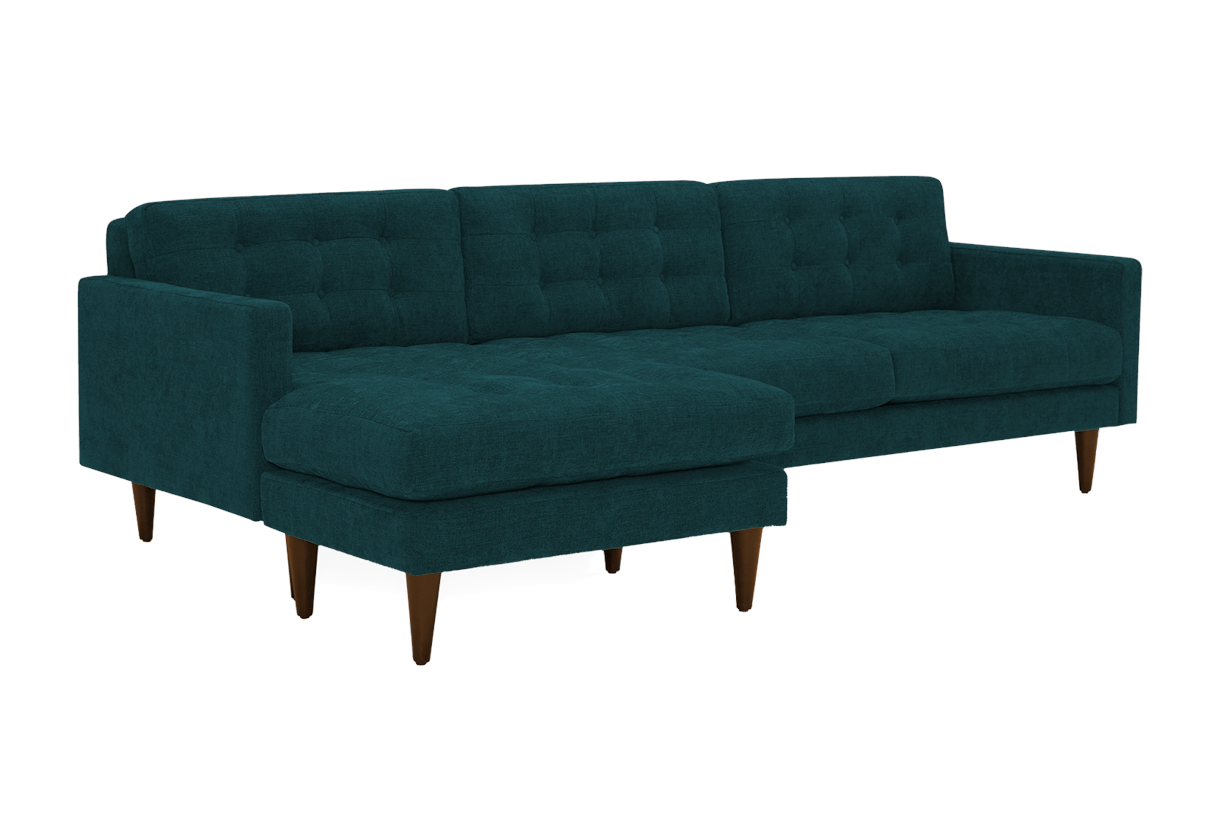 eliot reversible sectional royale peacock