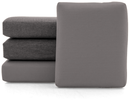 soto concave cushions and covers %28set%29 taylor felt gray