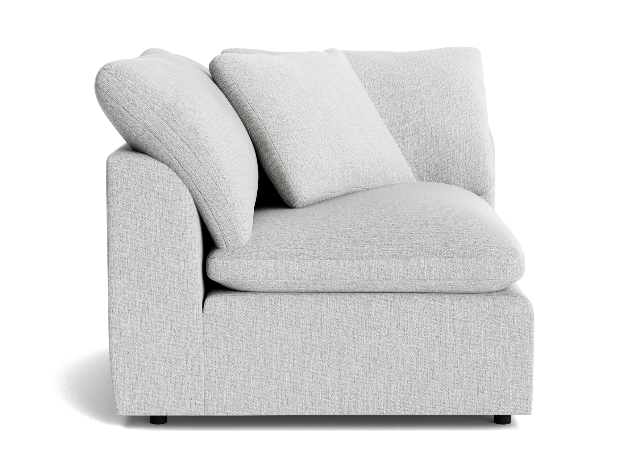 bryant corner chair sunbrella premier fog