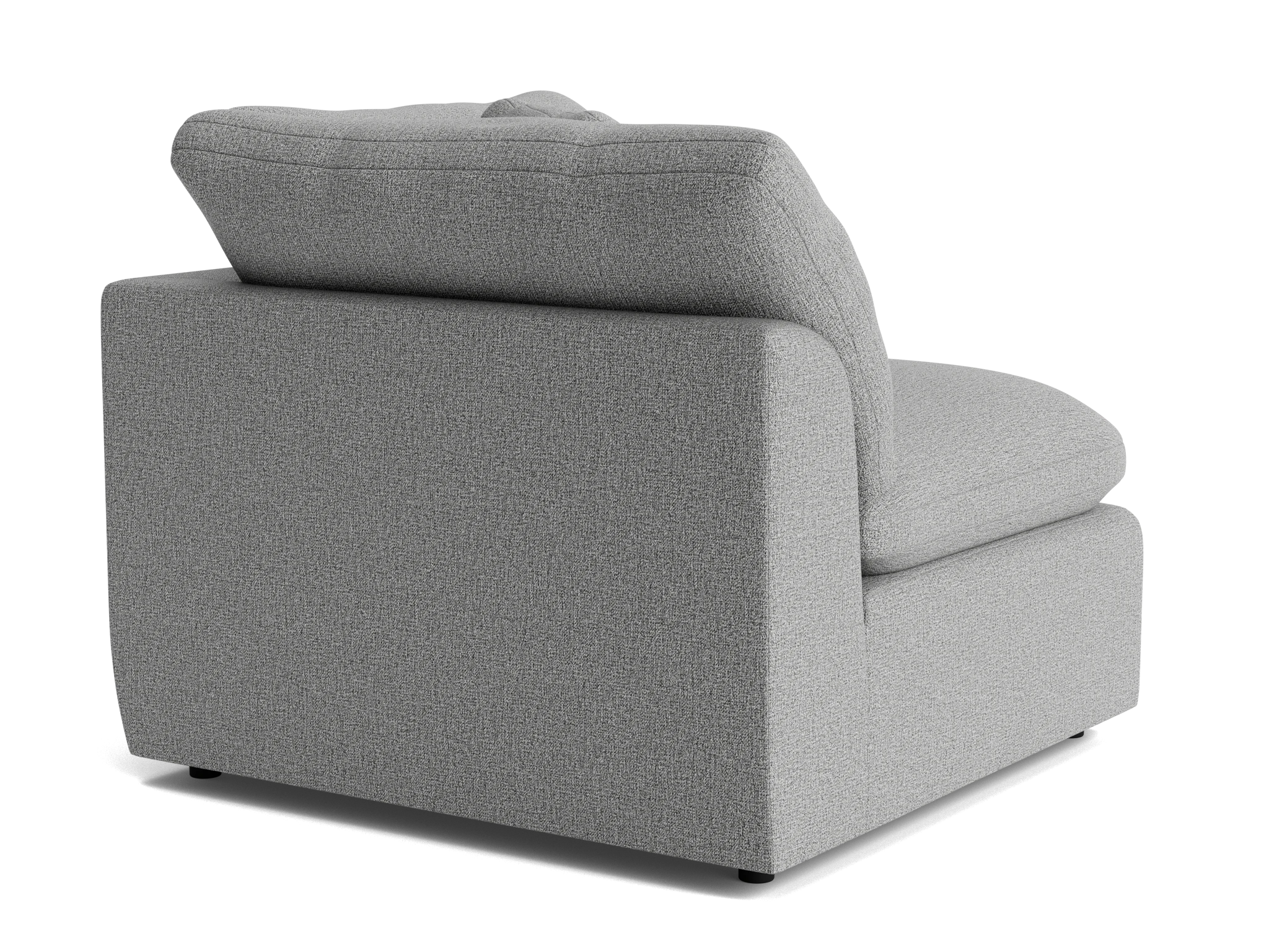 bryant corner chair taylor felt gray