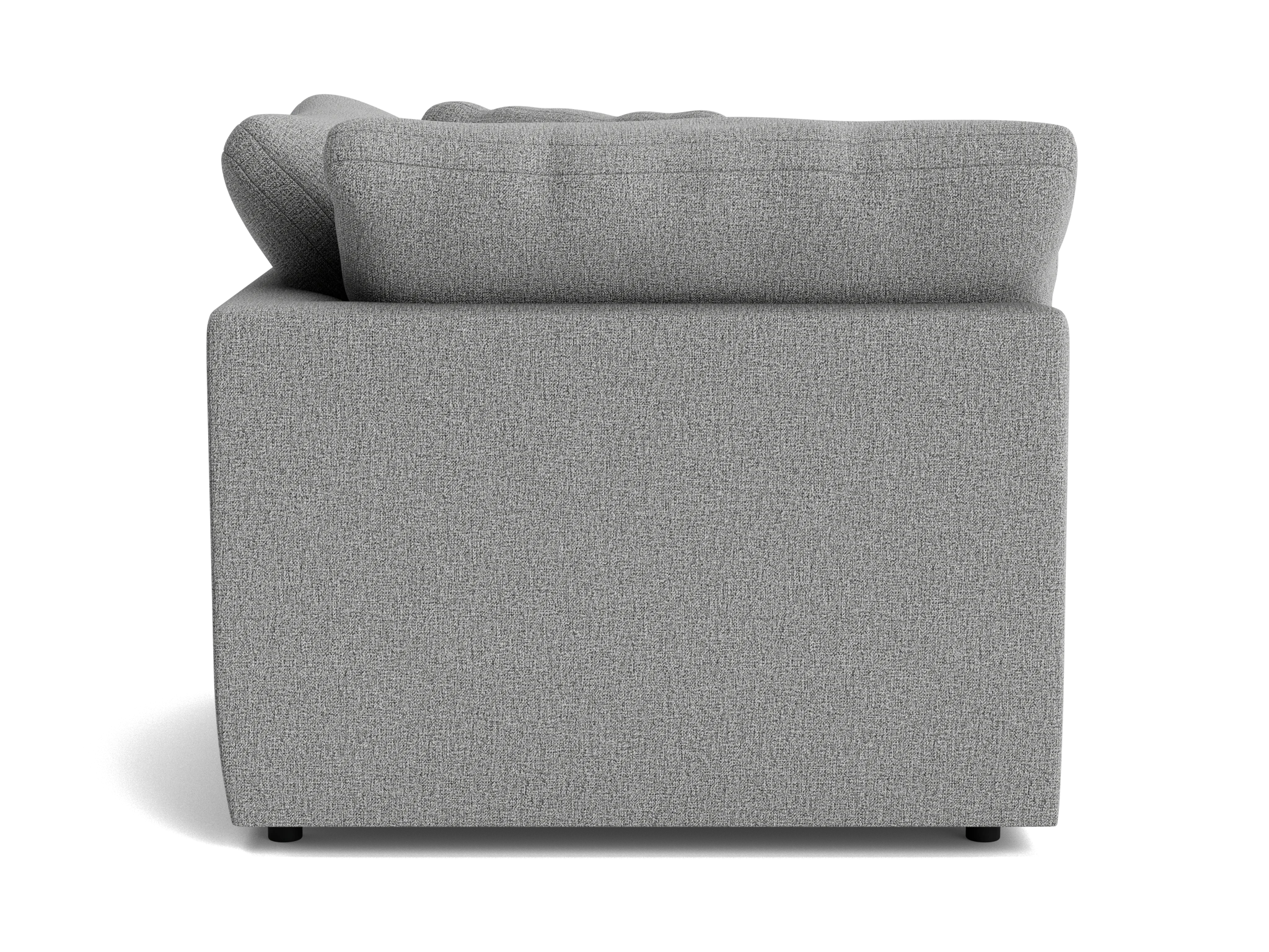 bryant corner chair taylor felt gray