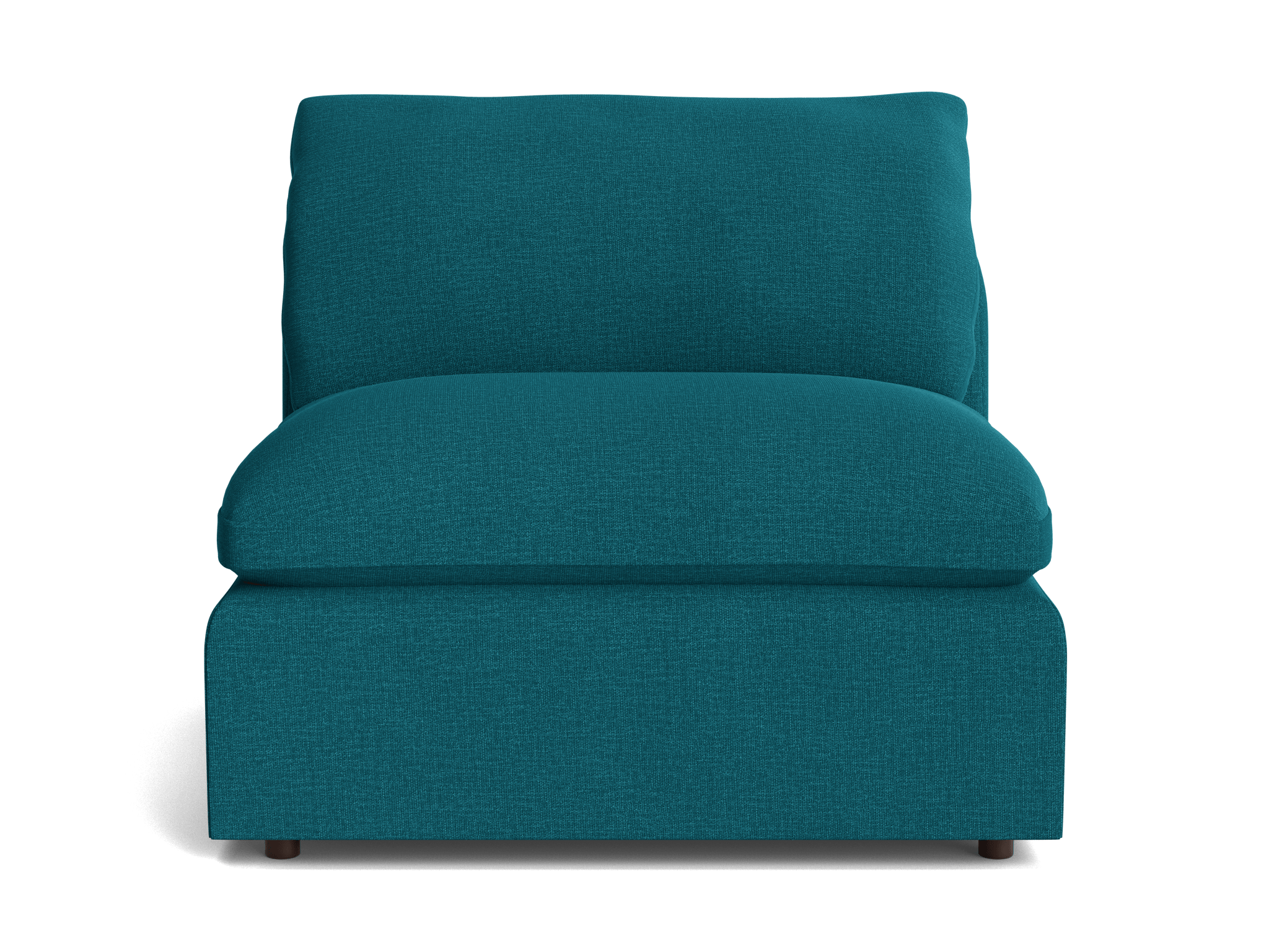 bryant armless chair key largo zenith teal