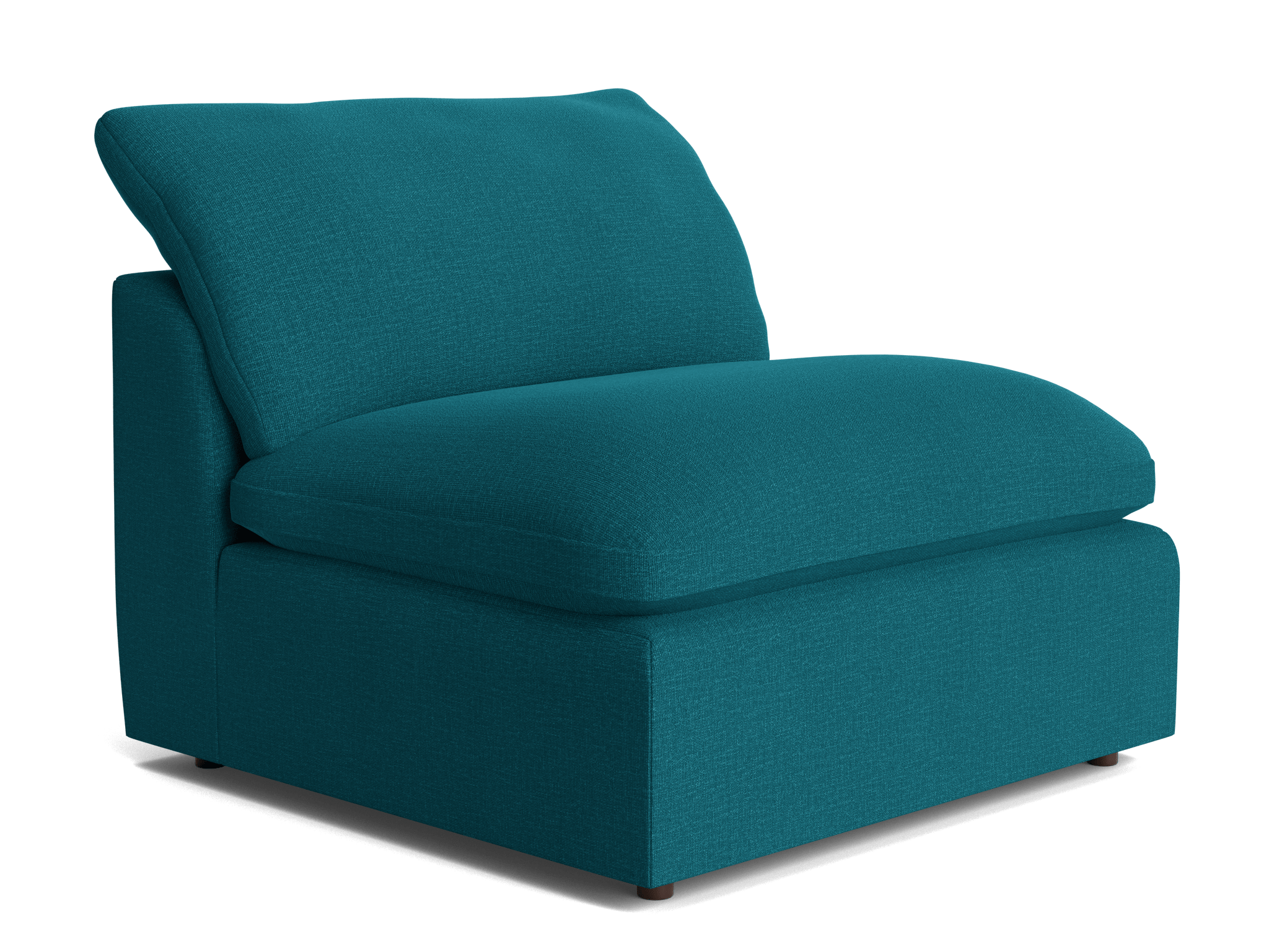 bryant armless chair key largo zenith teal